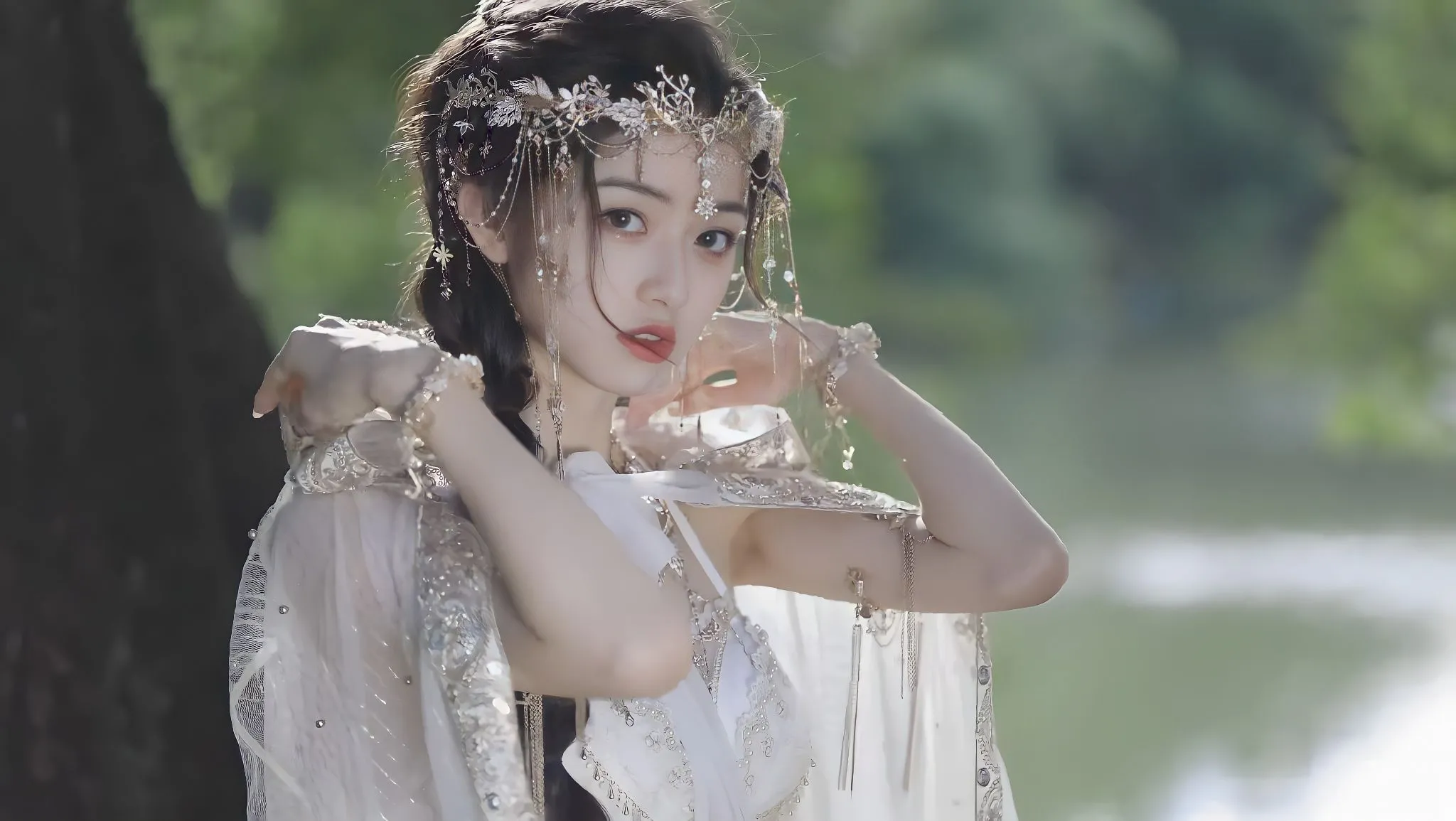 美女 新疆少女 写真 高颜值 壁纸预览