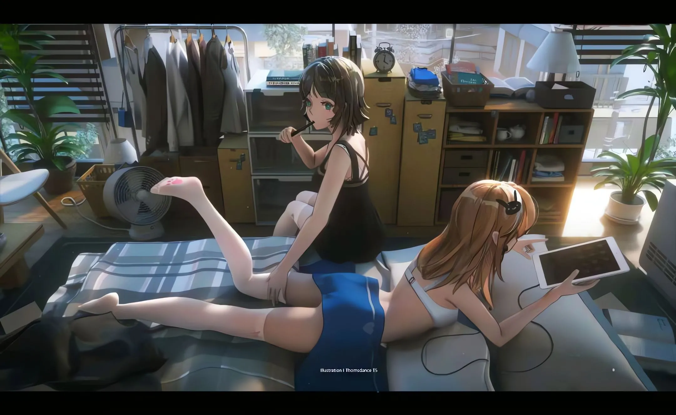 动漫 二次元 这样的夏天也太棒了 动漫少女 壁纸预览