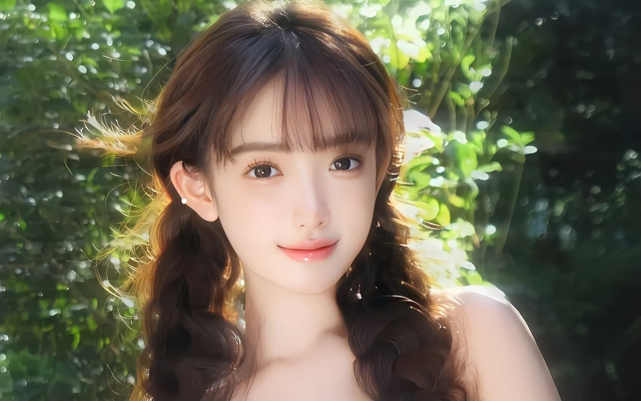 美女 高颜值 写真 阳光 壁纸预览