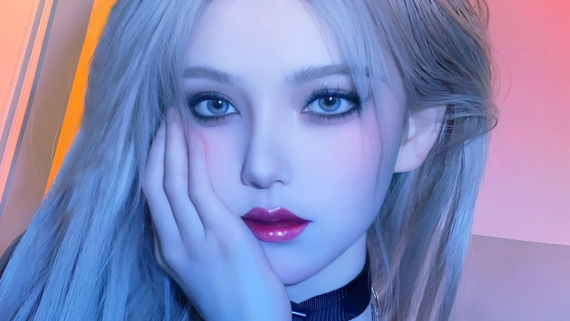 美女 忧郁美女 壁纸预览