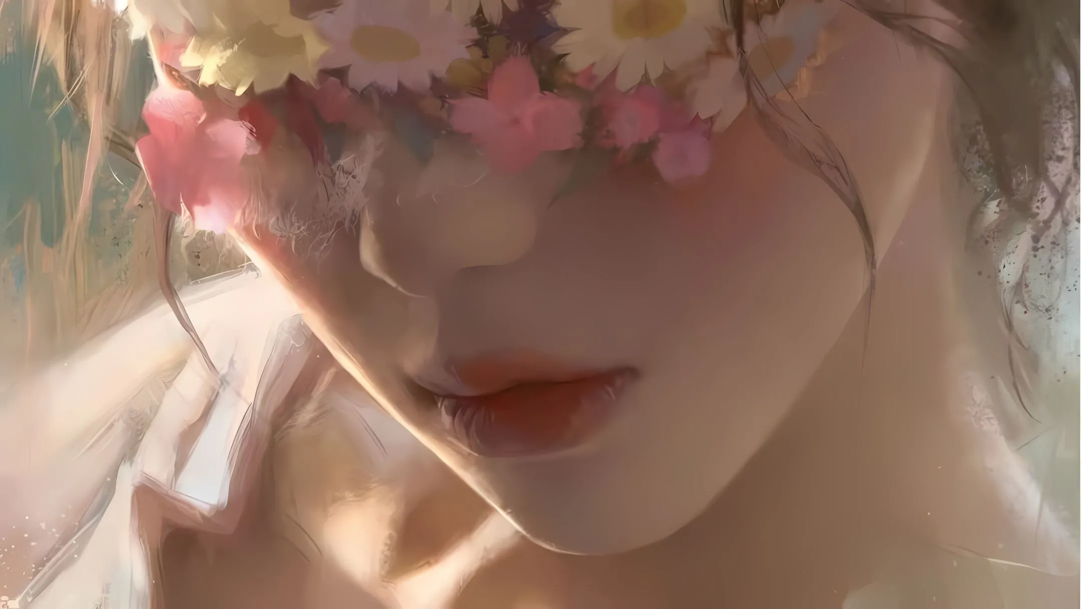 动漫 美女 写真 唯美 粉色 甜美 壁纸预览