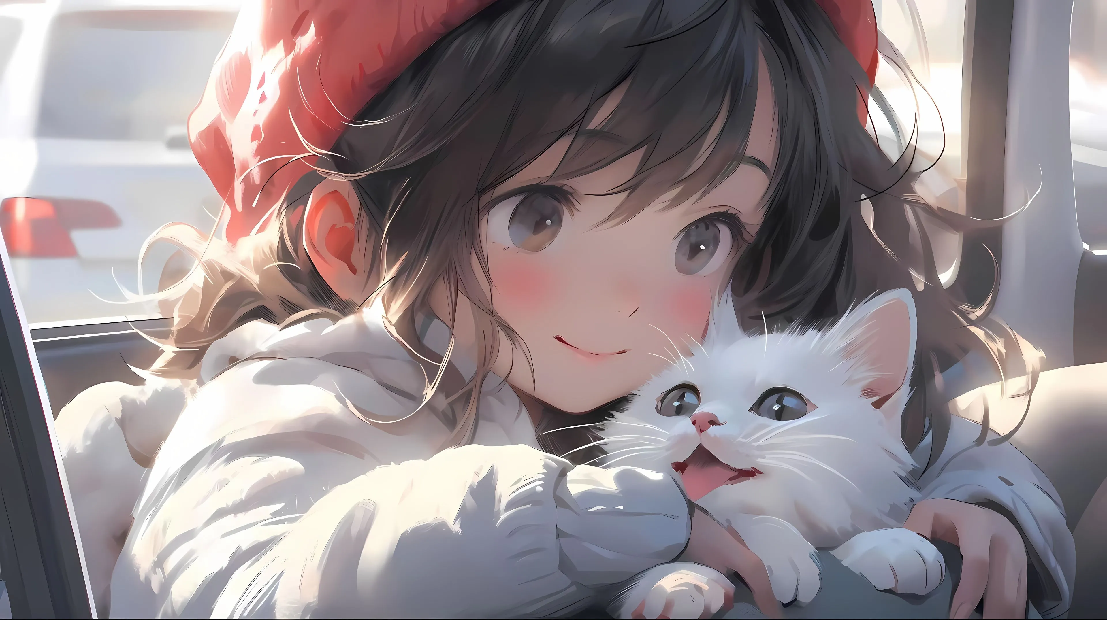 动漫 动物 唯美 可爱 小猫 猫猫 壁纸预览
