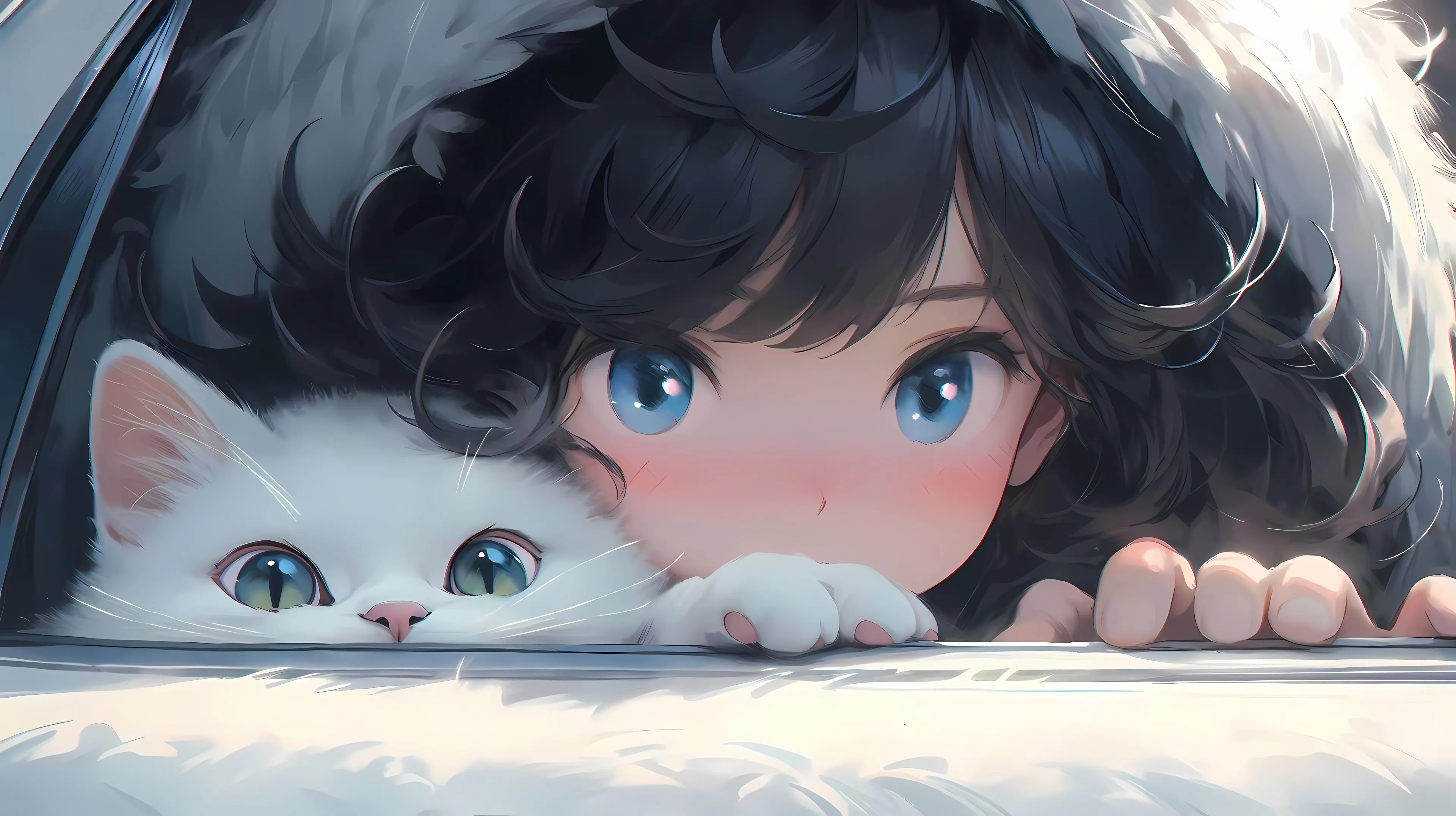 动漫 动物 唯美 可爱 小猫 猫猫 壁纸预览