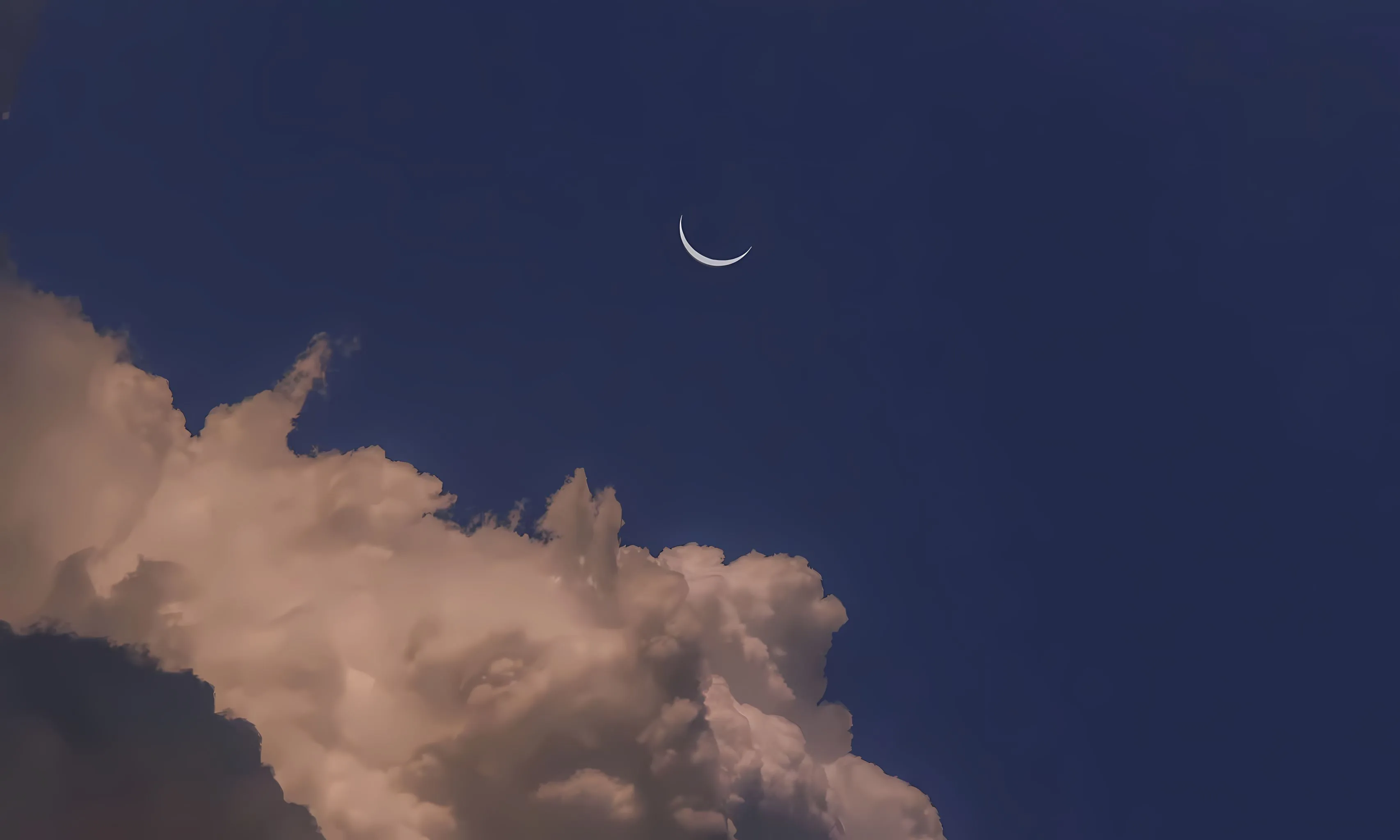 ins风 夏日 夕阳 夜景 壁纸预览