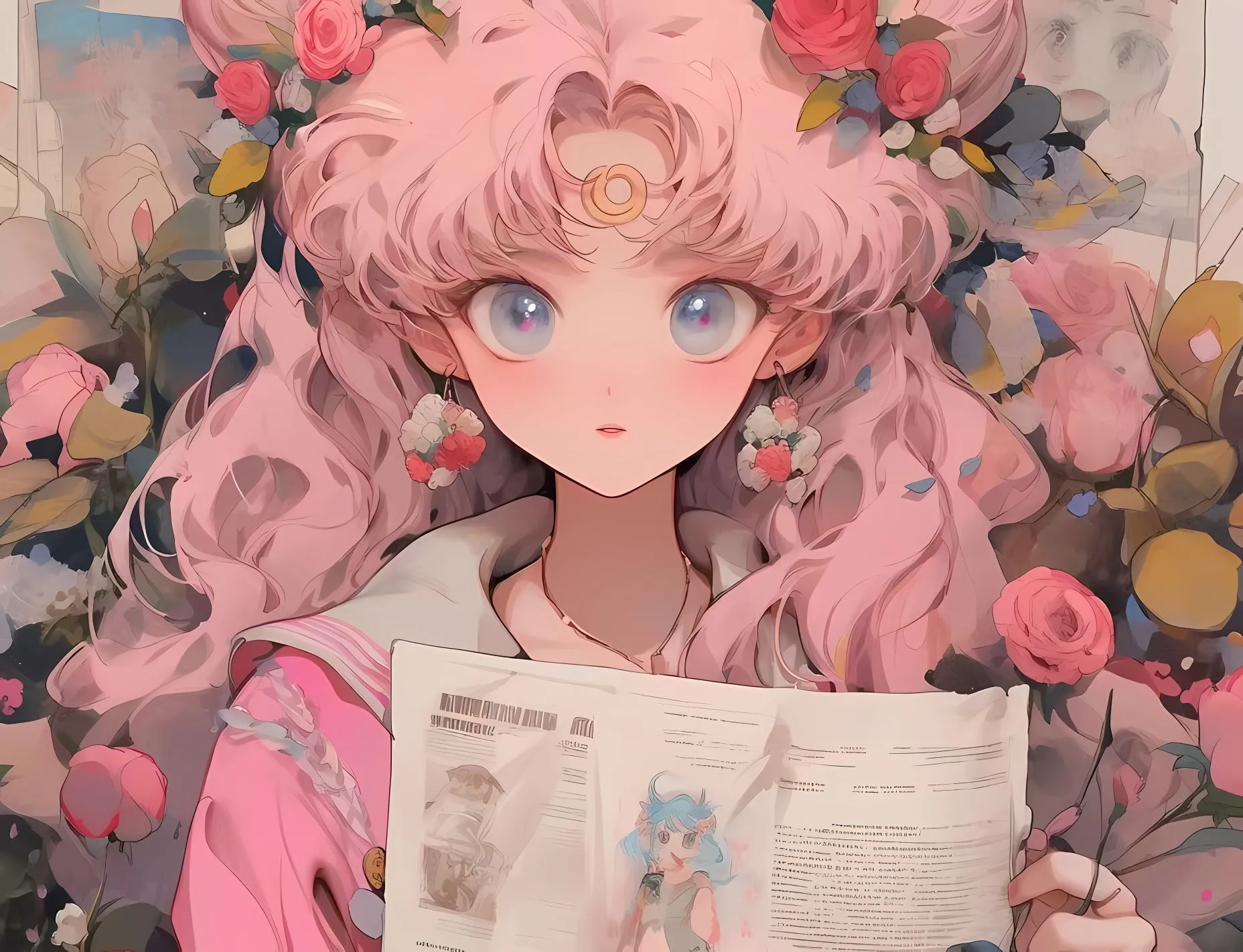动漫 可爱 公主 动漫少女 卡通 唯美 壁纸预览