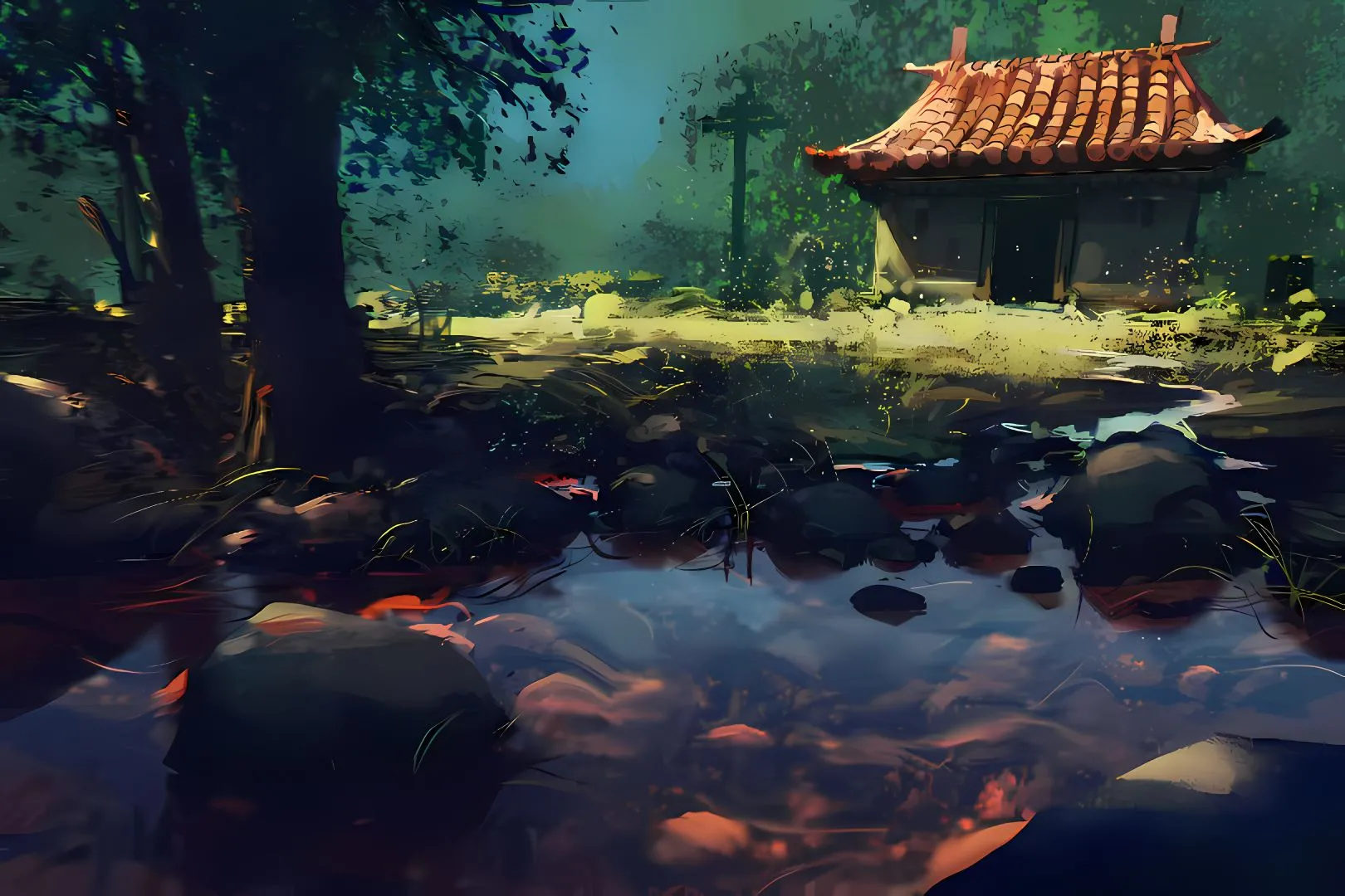 ins风 唯美 夜景 大自然 壁纸预览