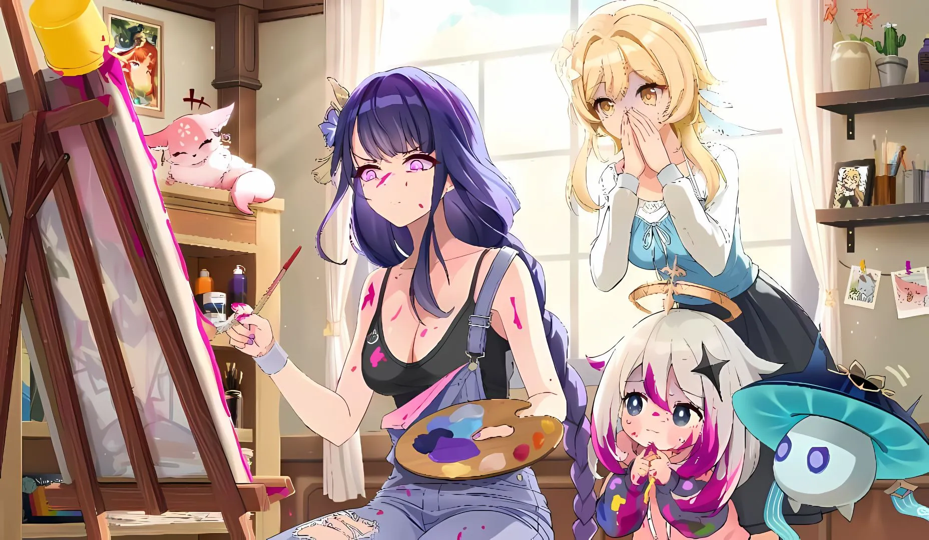 动漫 甜美 美少女 美女 高颜值 壁纸预览