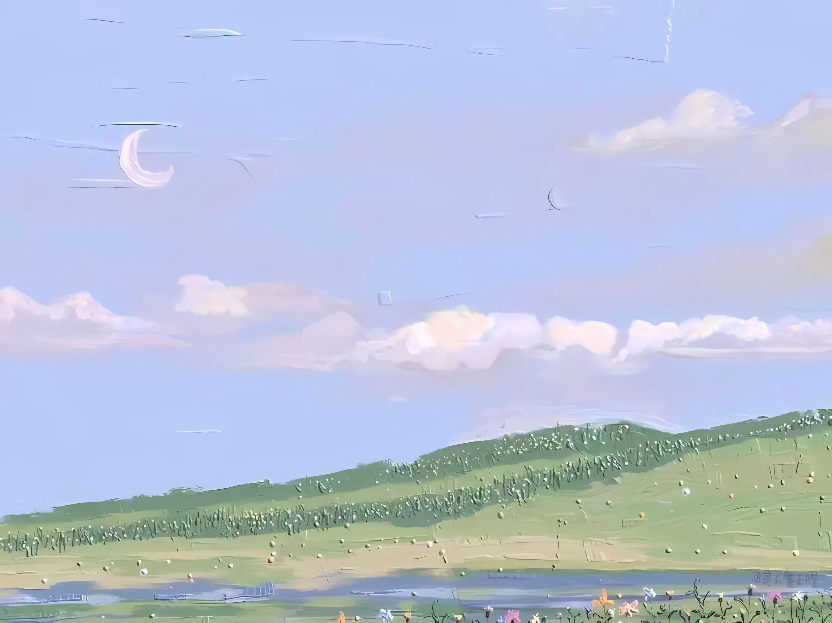 插画 ins风 唯美 壁纸预览