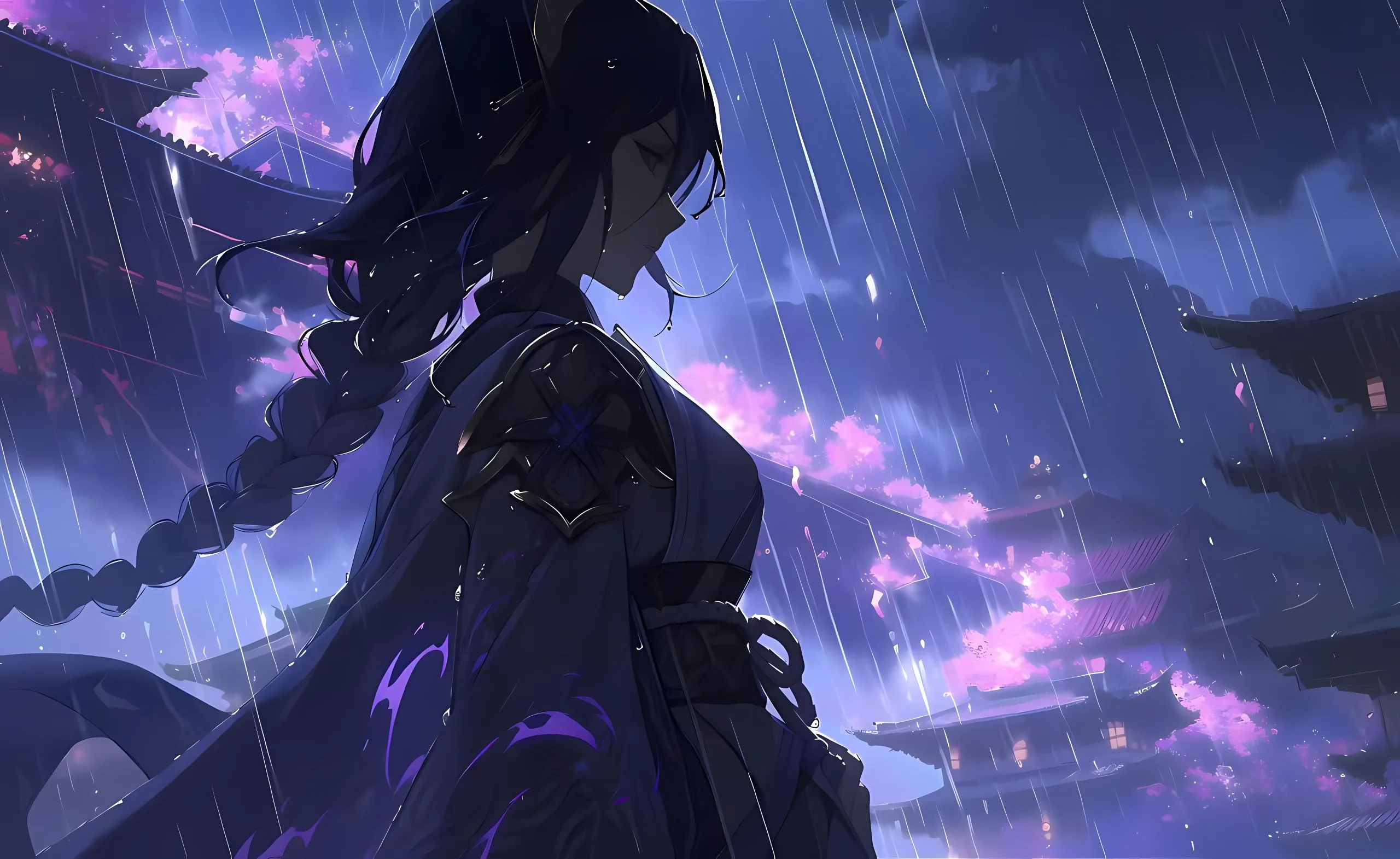 动漫 ins风 AI 动漫少女 壁纸预览
