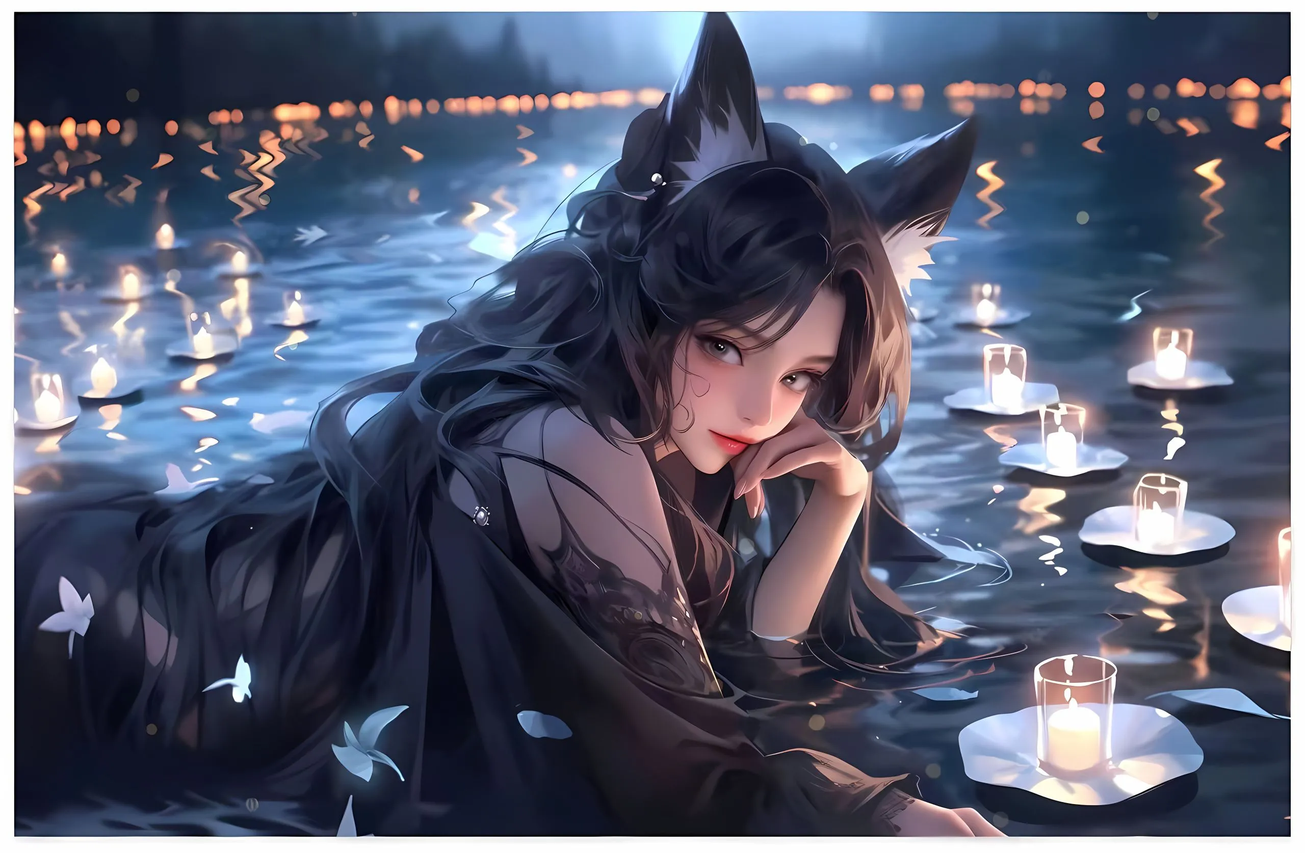 动漫 美女 氛围 壁纸预览