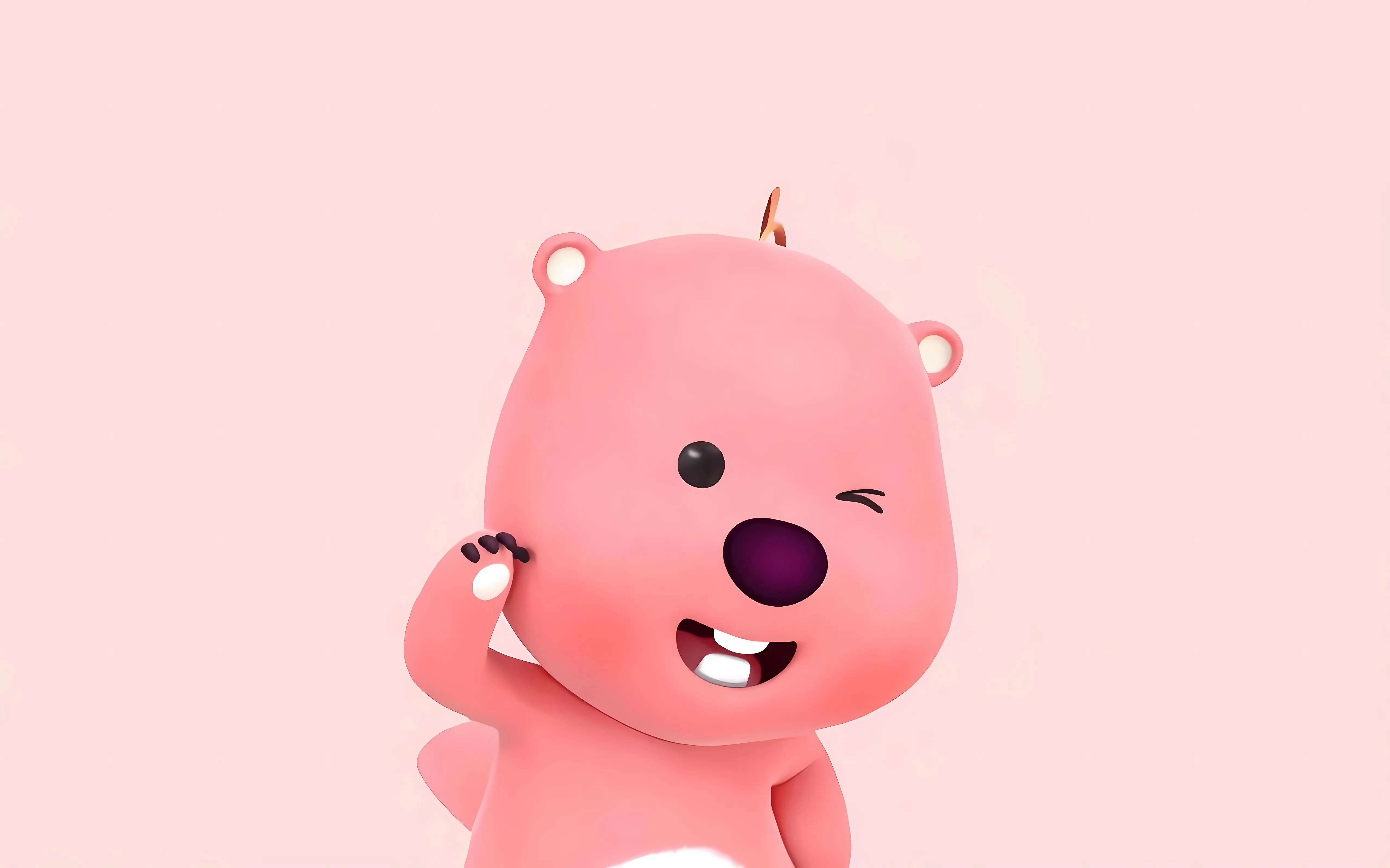 可爱 打工人 小海狸 loppy;小海狸 壁纸预览