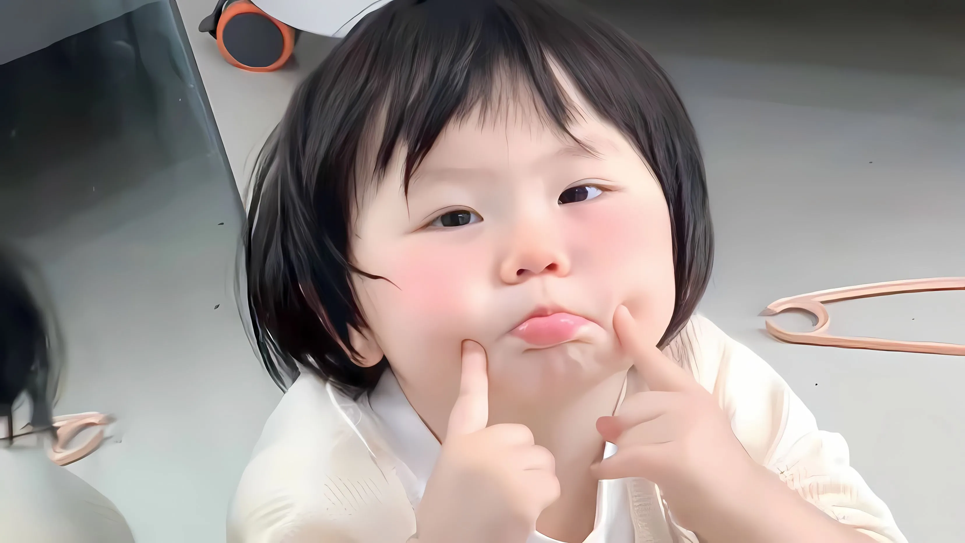 ins风 可爱 小孩 瑶一瑶 壁纸预览