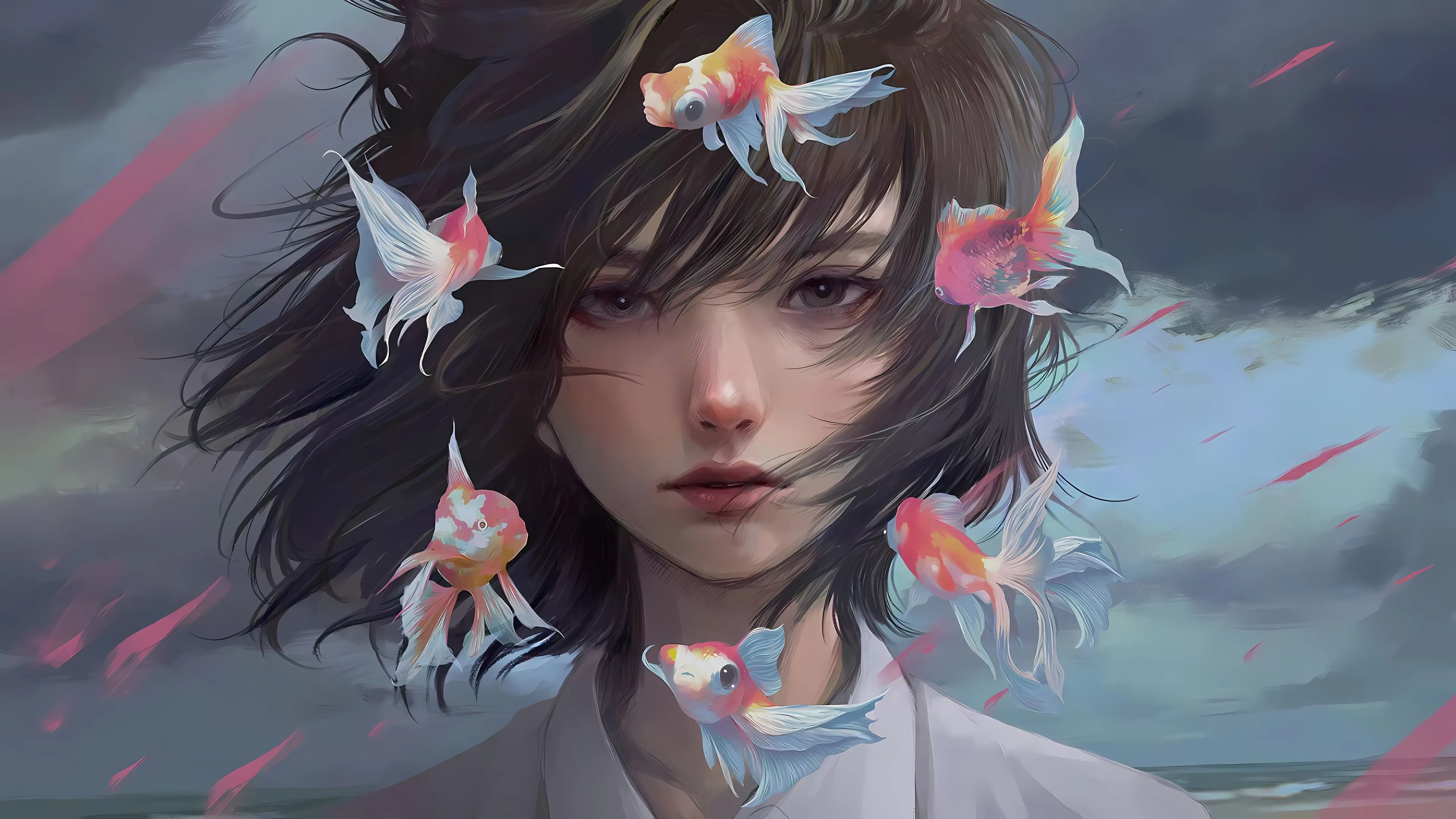 动漫 插画 ins风 壁纸预览
