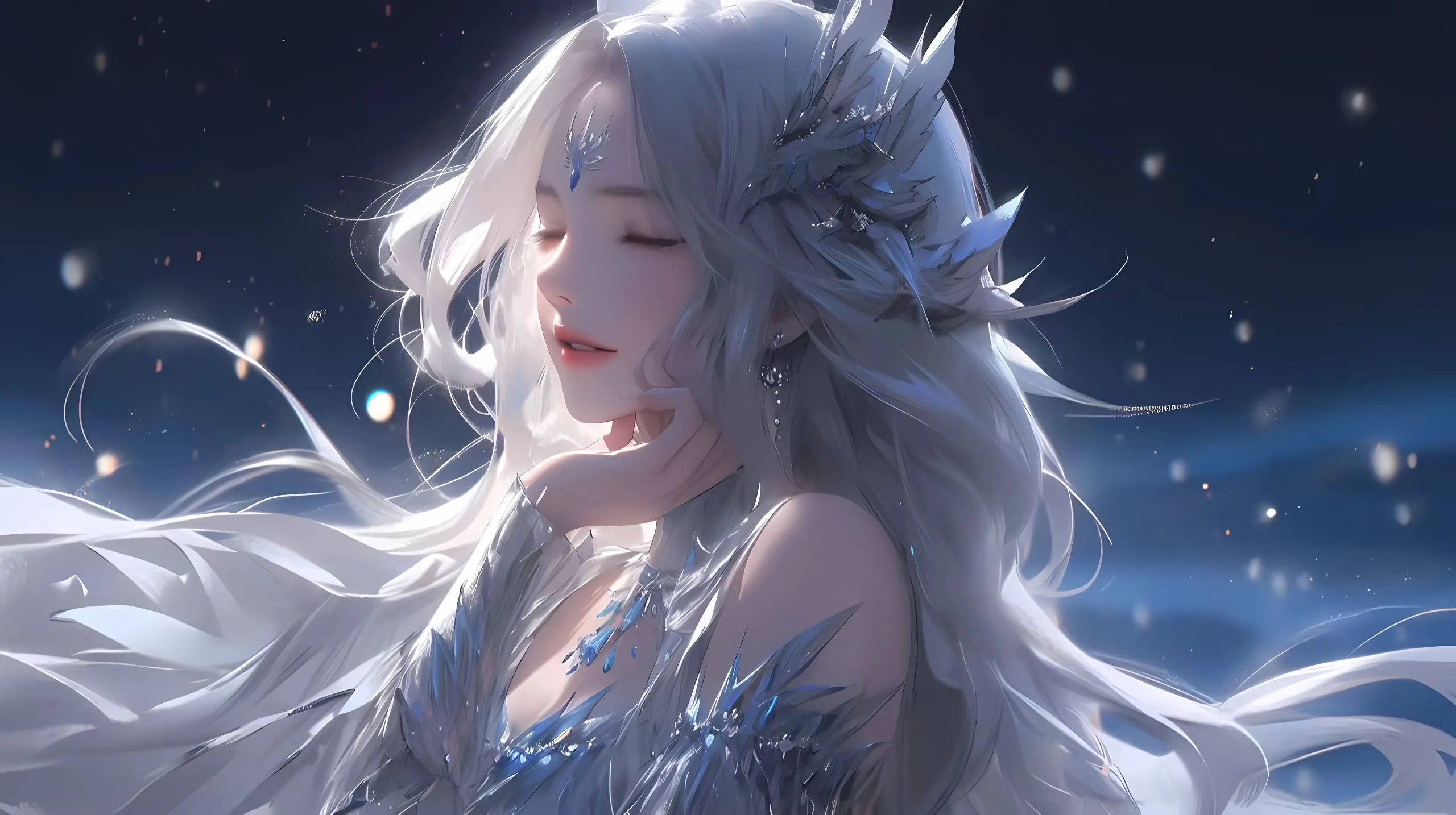 动漫 美女 女神 白月光 动漫少女 壁纸预览