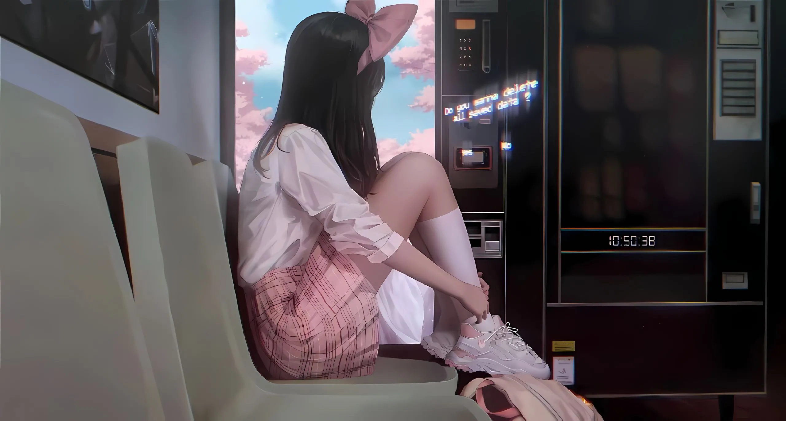 动漫 美女 ai绘画 动漫少女 唯美 女孩 壁纸预览