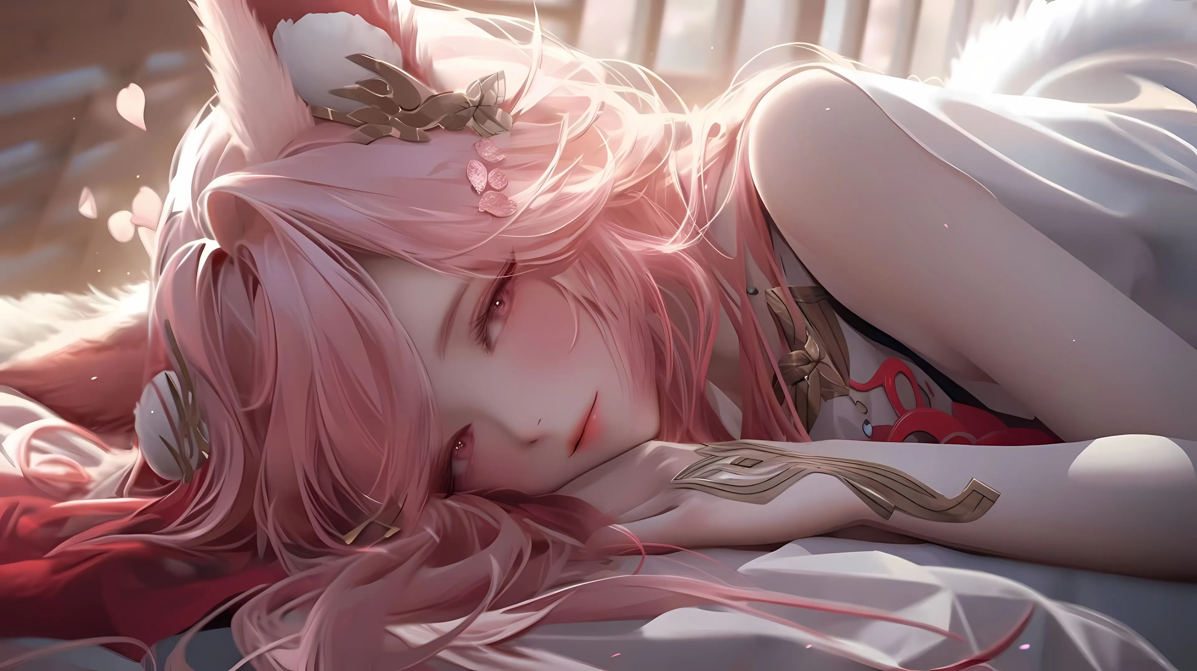 动漫 美女 ai绘画 二次元 动漫少女 可爱 壁纸预览