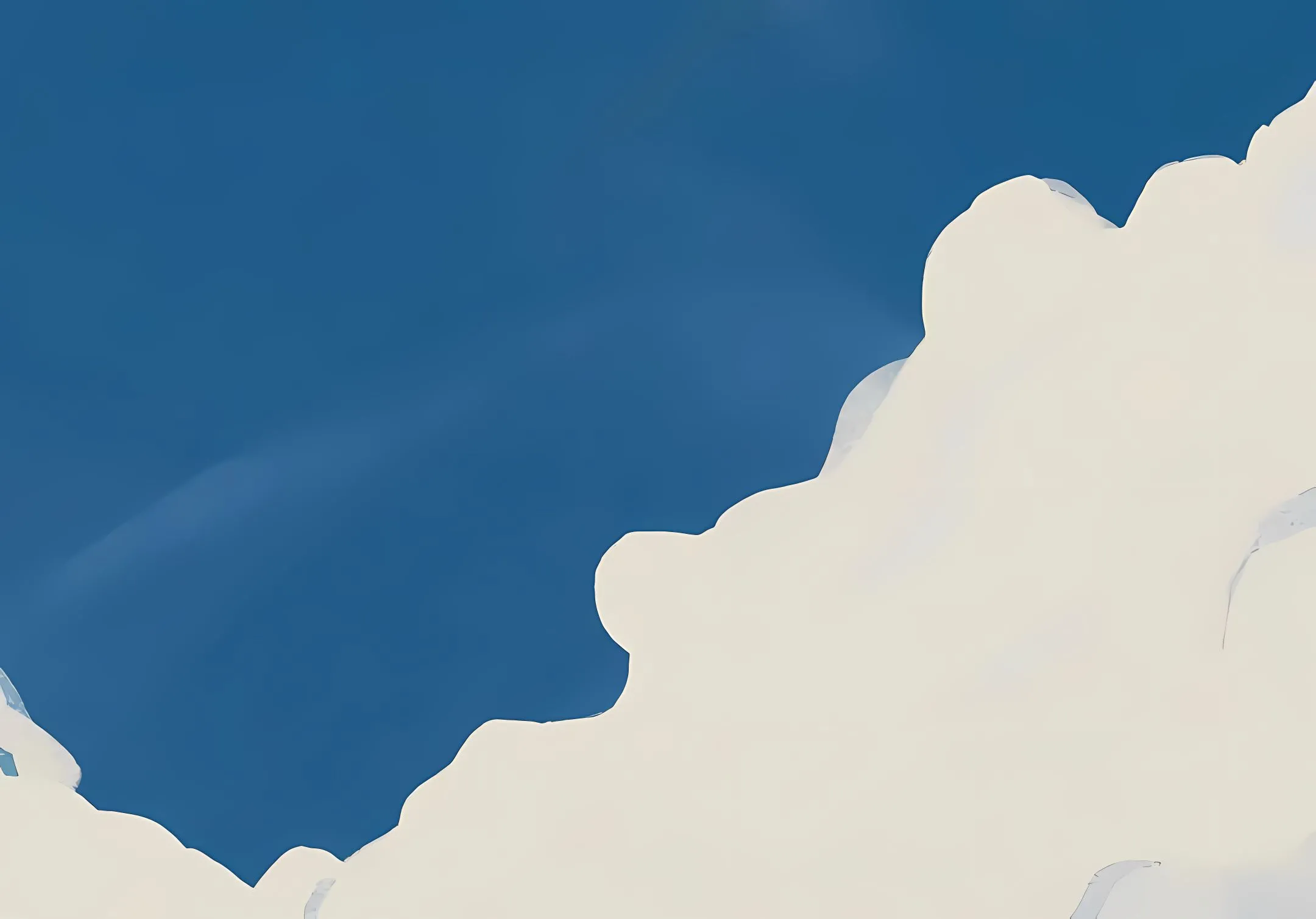 ins风 插画 云 天空 蓝色 简约 壁纸预览