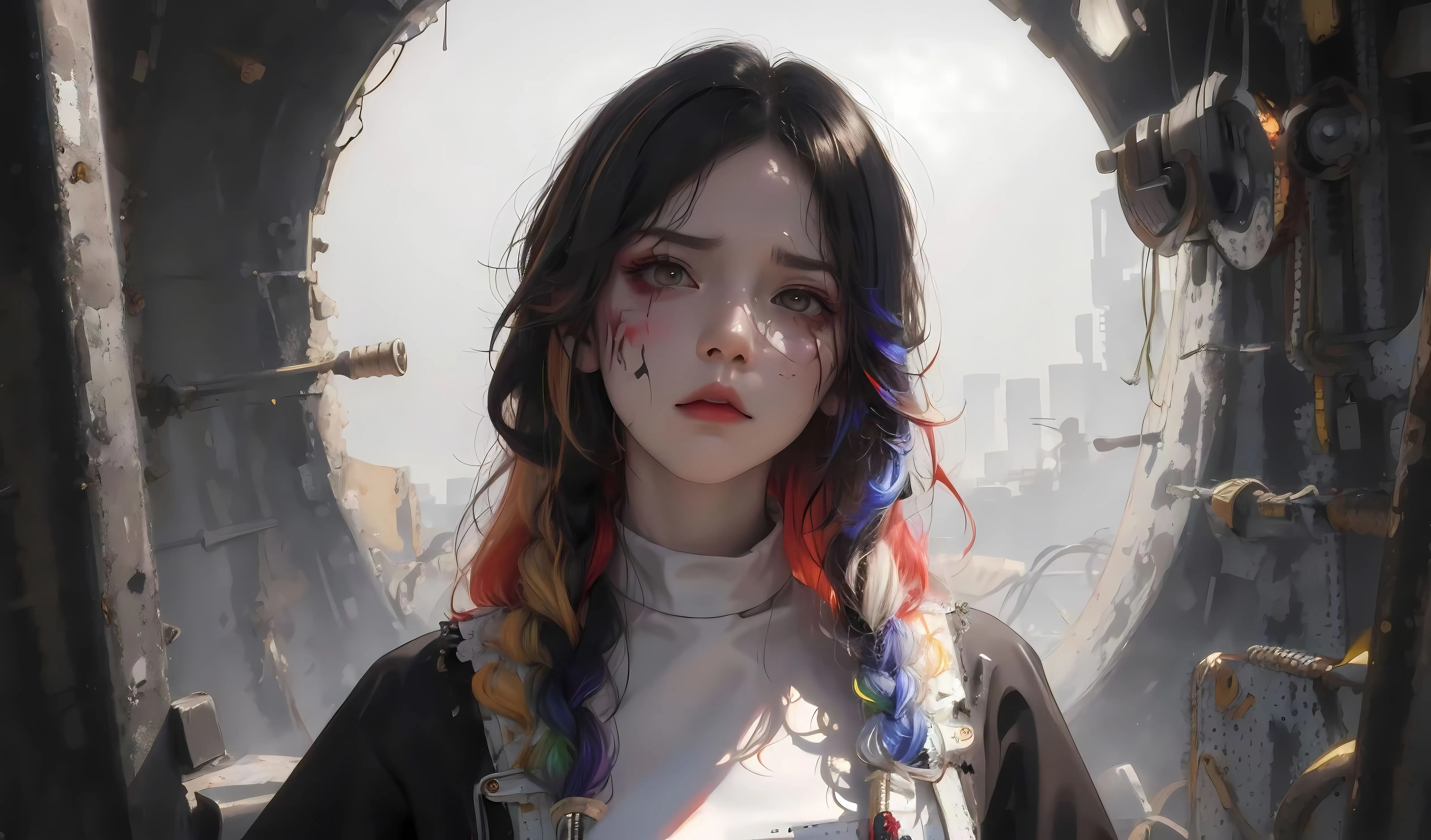 美女 AI ai绘画 壁纸预览