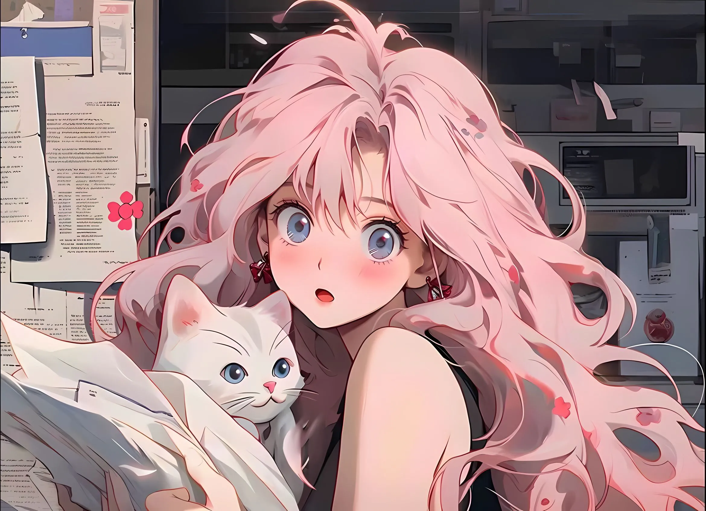 动漫 ins风 动漫少女 唯美 壁纸预览