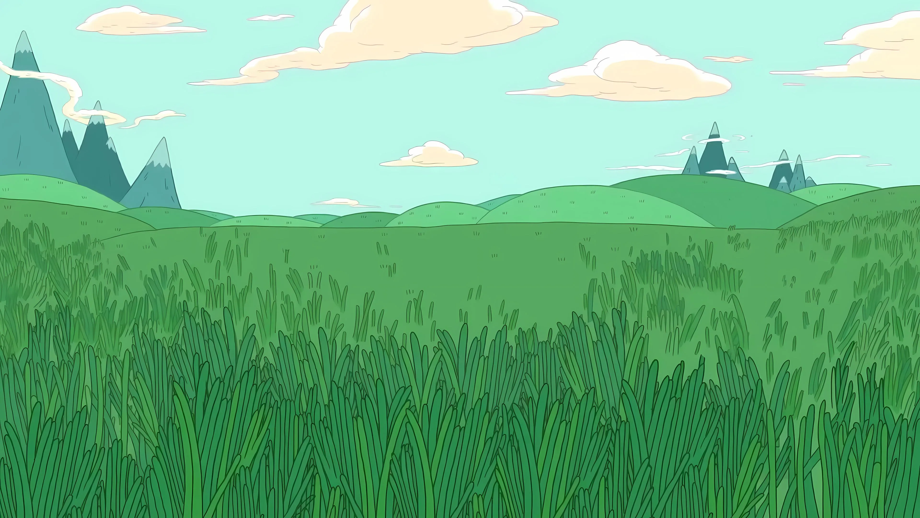 插画 植物 风景 治愈 壁纸预览