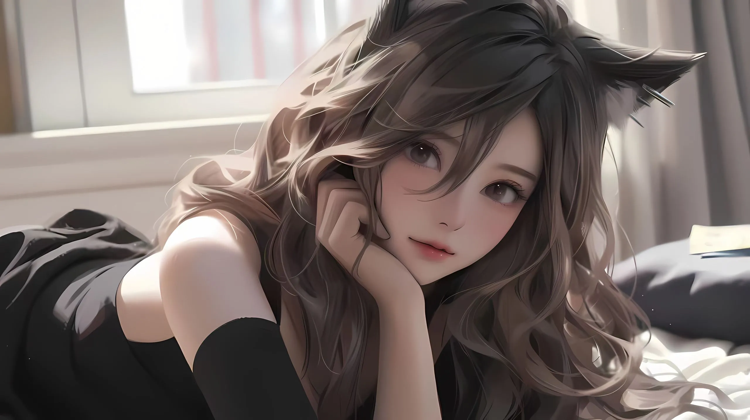 ins风 动漫 动漫少女 ai绘画 壁纸预览