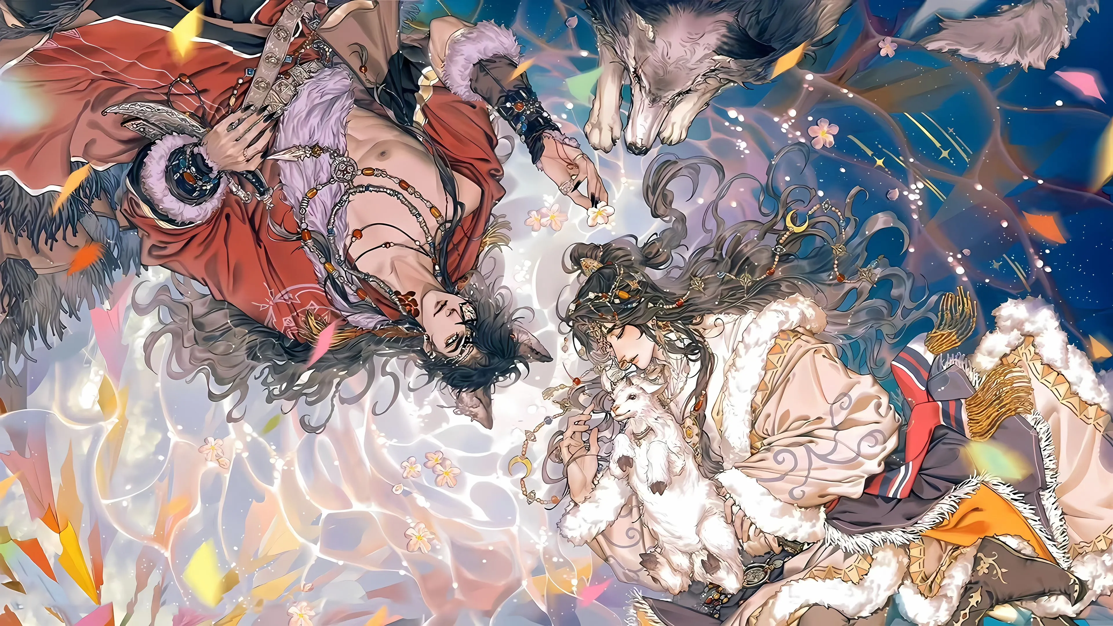 动漫 插画 漫画 唯美 耽美 天官赐福 壁纸预览
