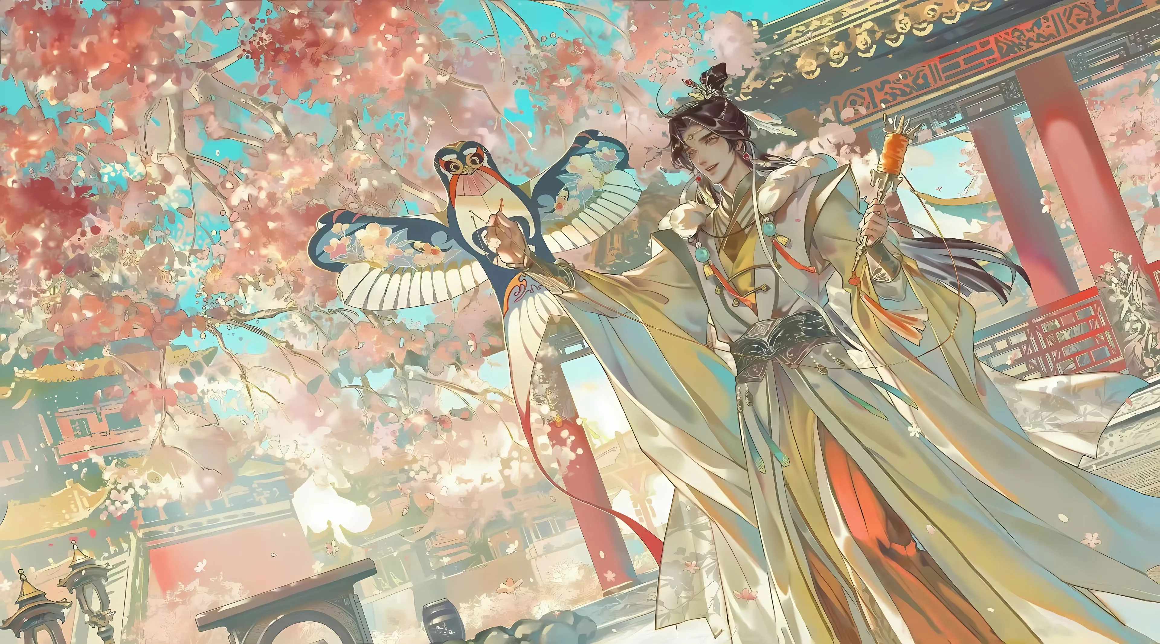 动漫 插画 漫画 唯美 耽美 天官赐福 壁纸预览