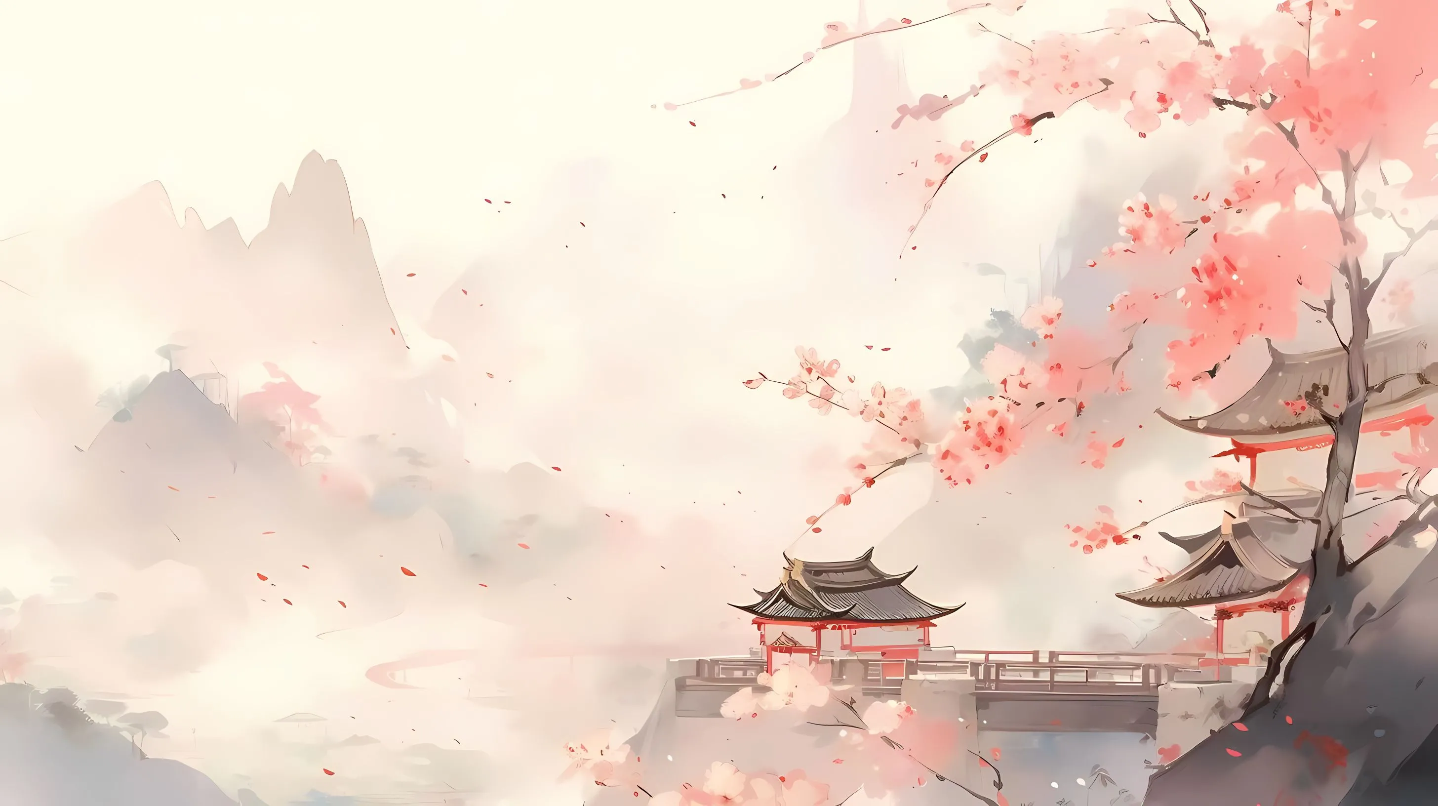 插画 动漫 古风 唯美 风景 壁纸预览