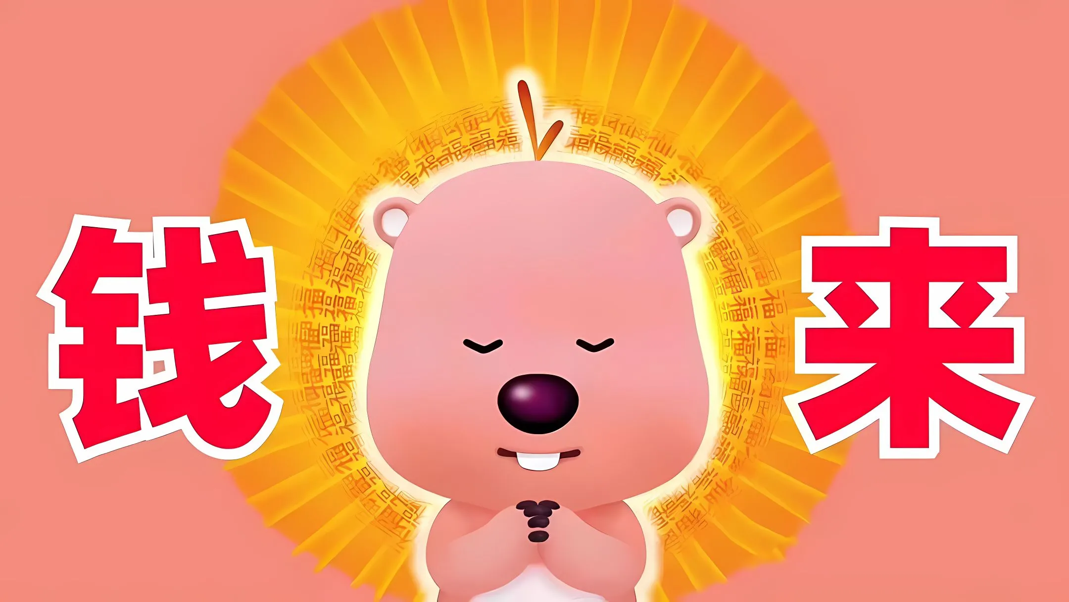 卡通 可爱 loopy 暴富 公主 文案 壁纸预览