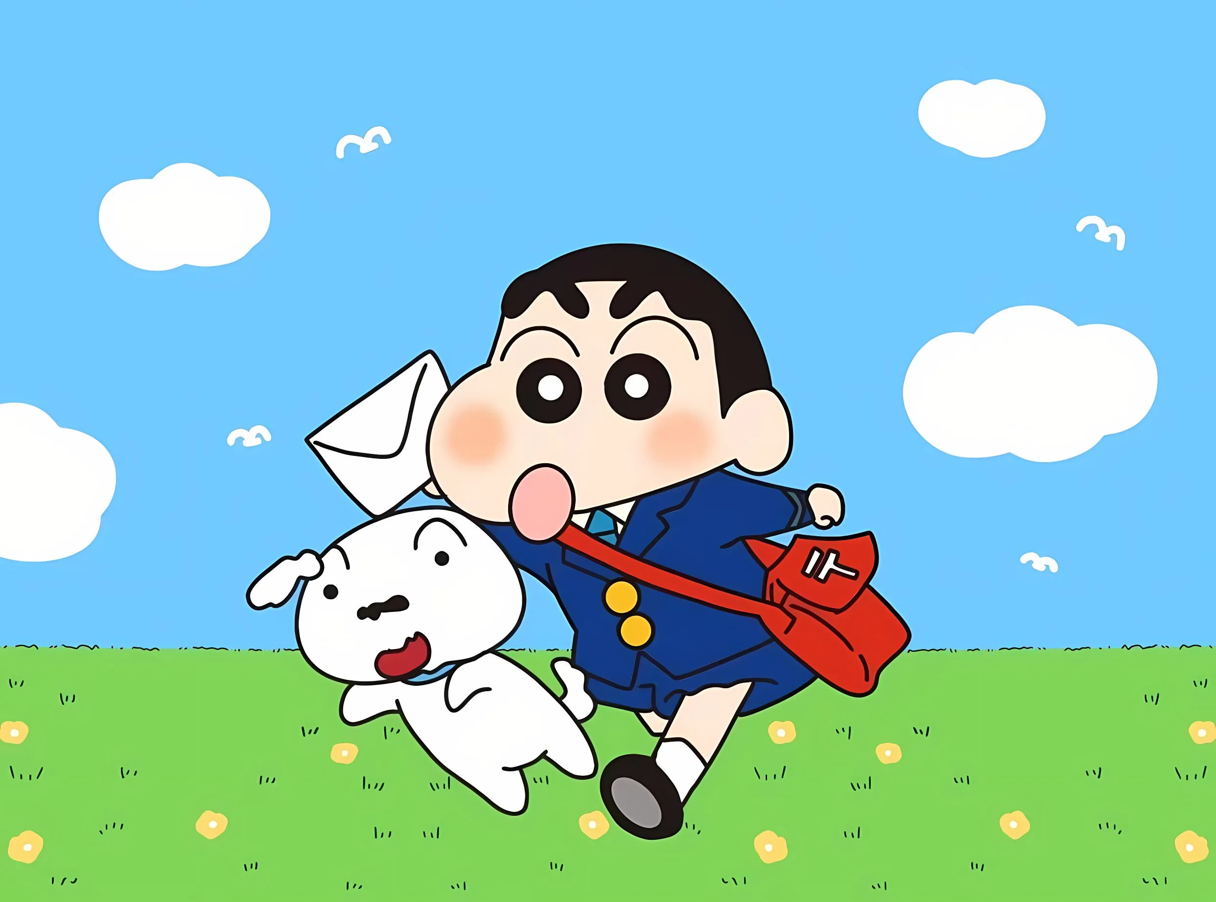 卡通 可爱 插画 治愈 蜡笔小新 壁纸预览
