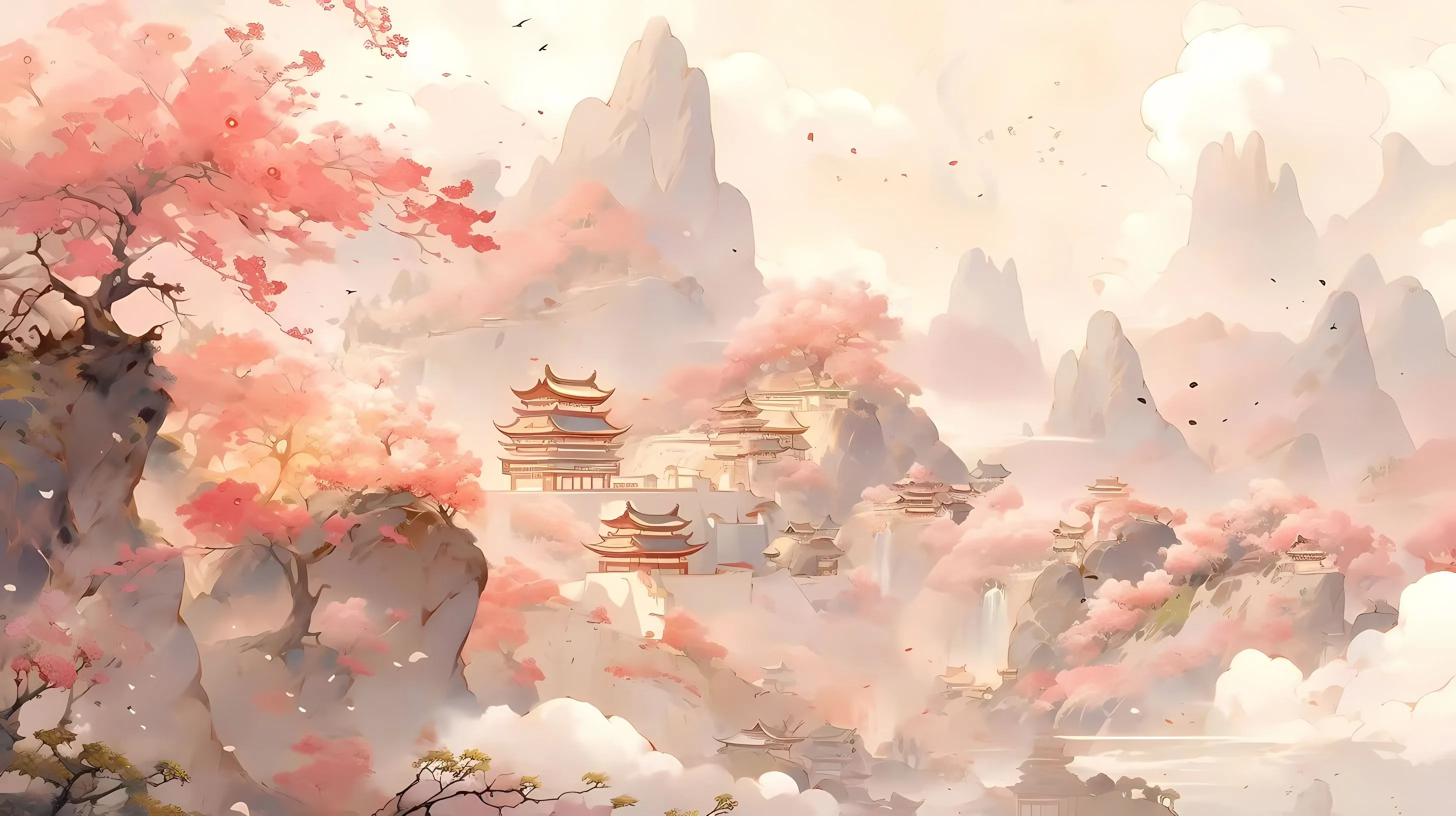 ins风 动漫 风景 唯美 壁纸预览