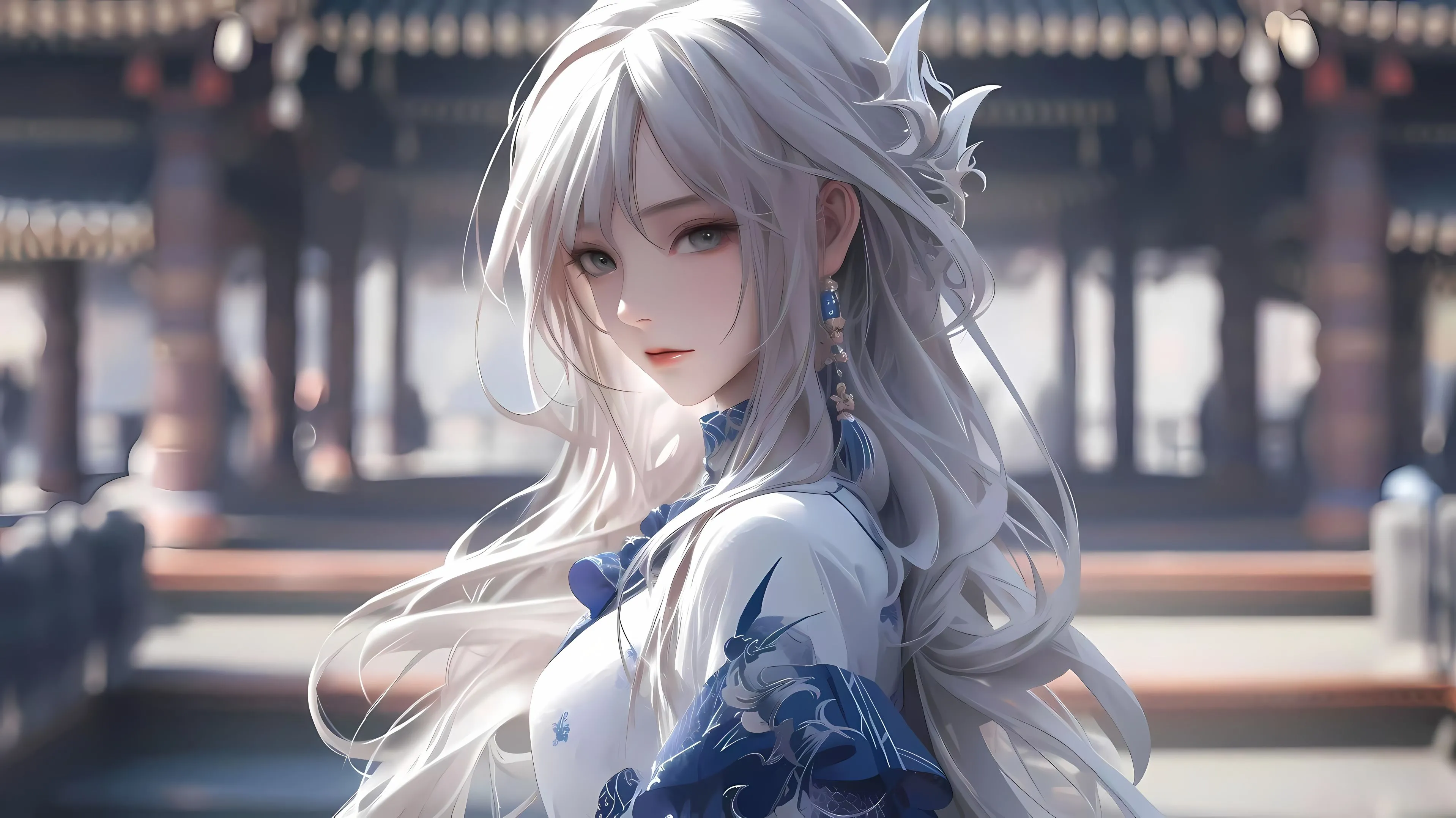 动漫 美女 插画 唯美 动漫少女 女生 壁纸预览