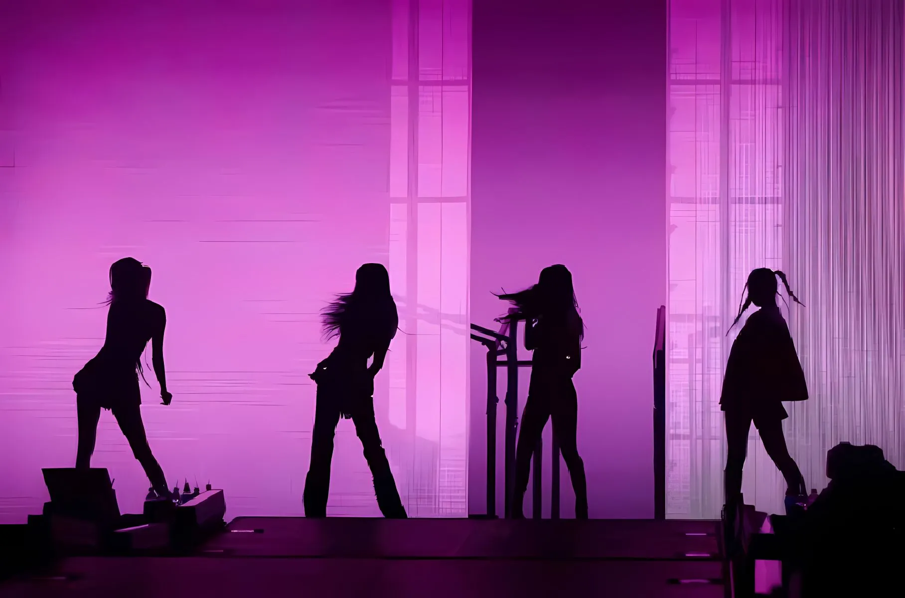 明星 blackpink 演唱会 氛围感 壁纸预览