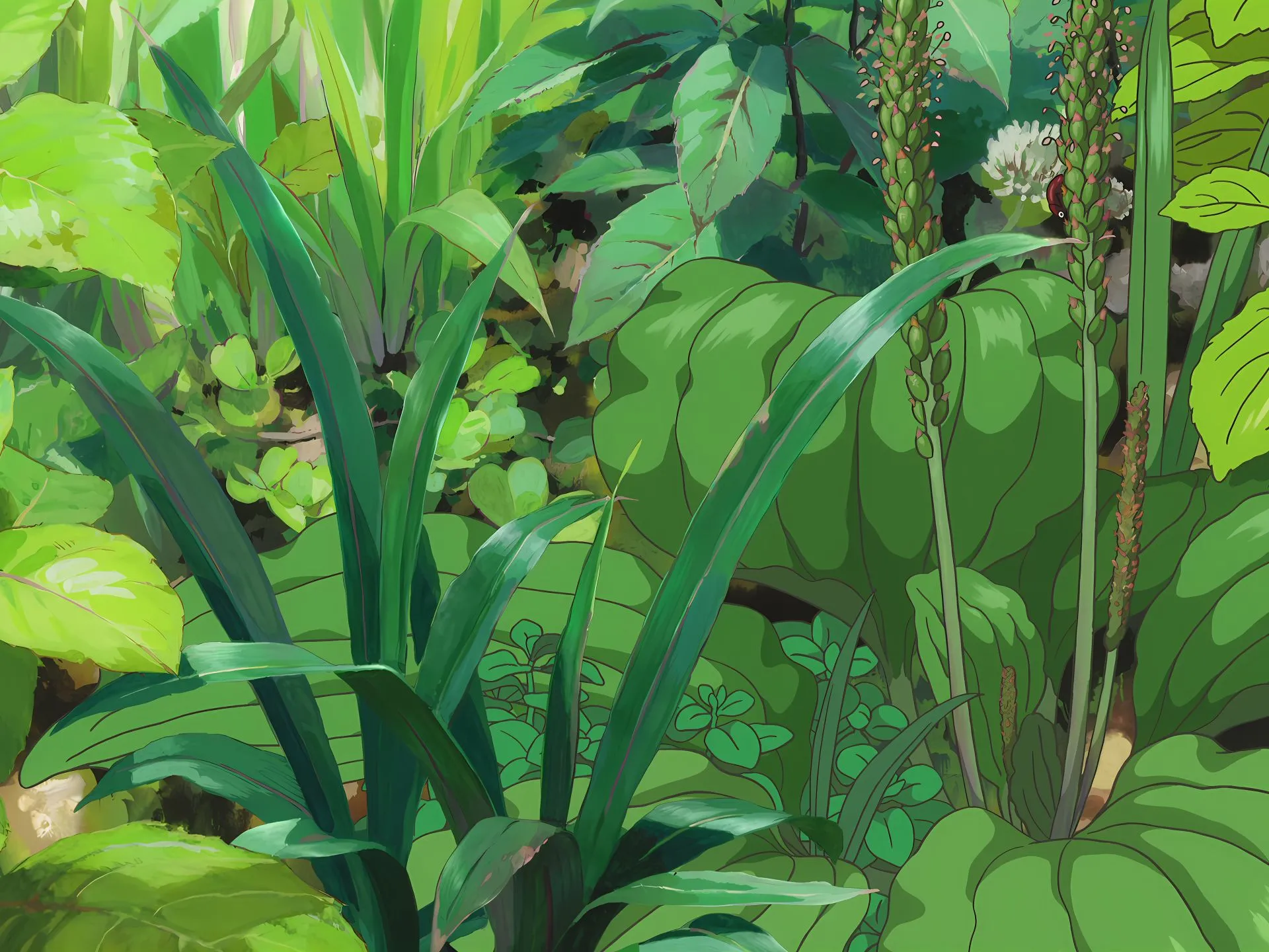 植物 ins风 绿色 护眼 壁纸预览