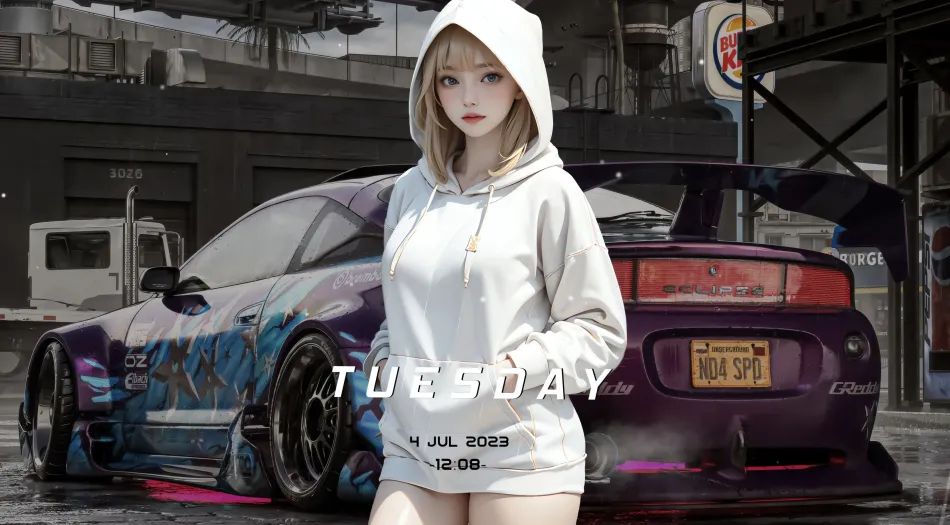 动物(分类),赛车女生,赛车,动漫少女 壁纸预览