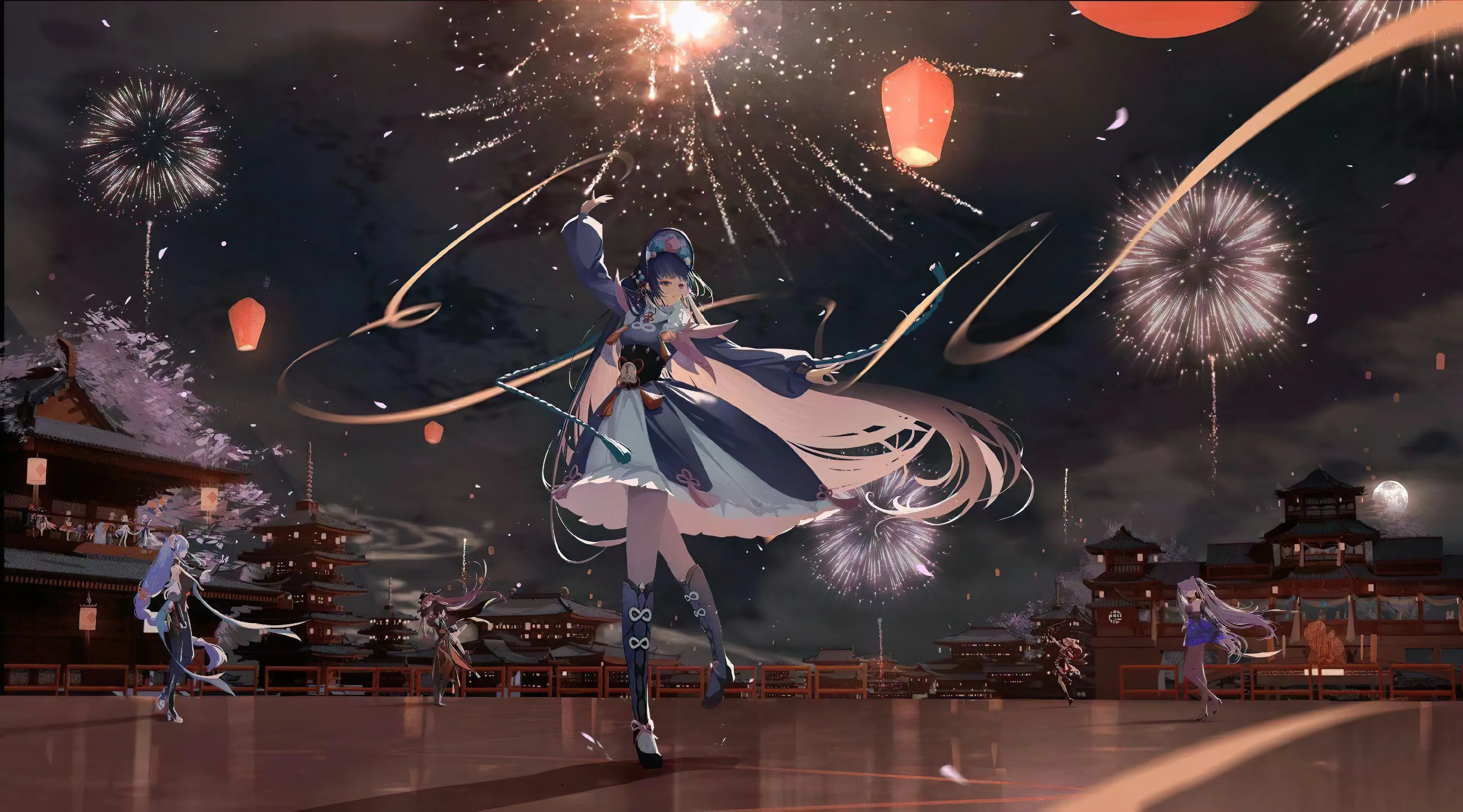 游戏 原神 云堇 壁纸预览
