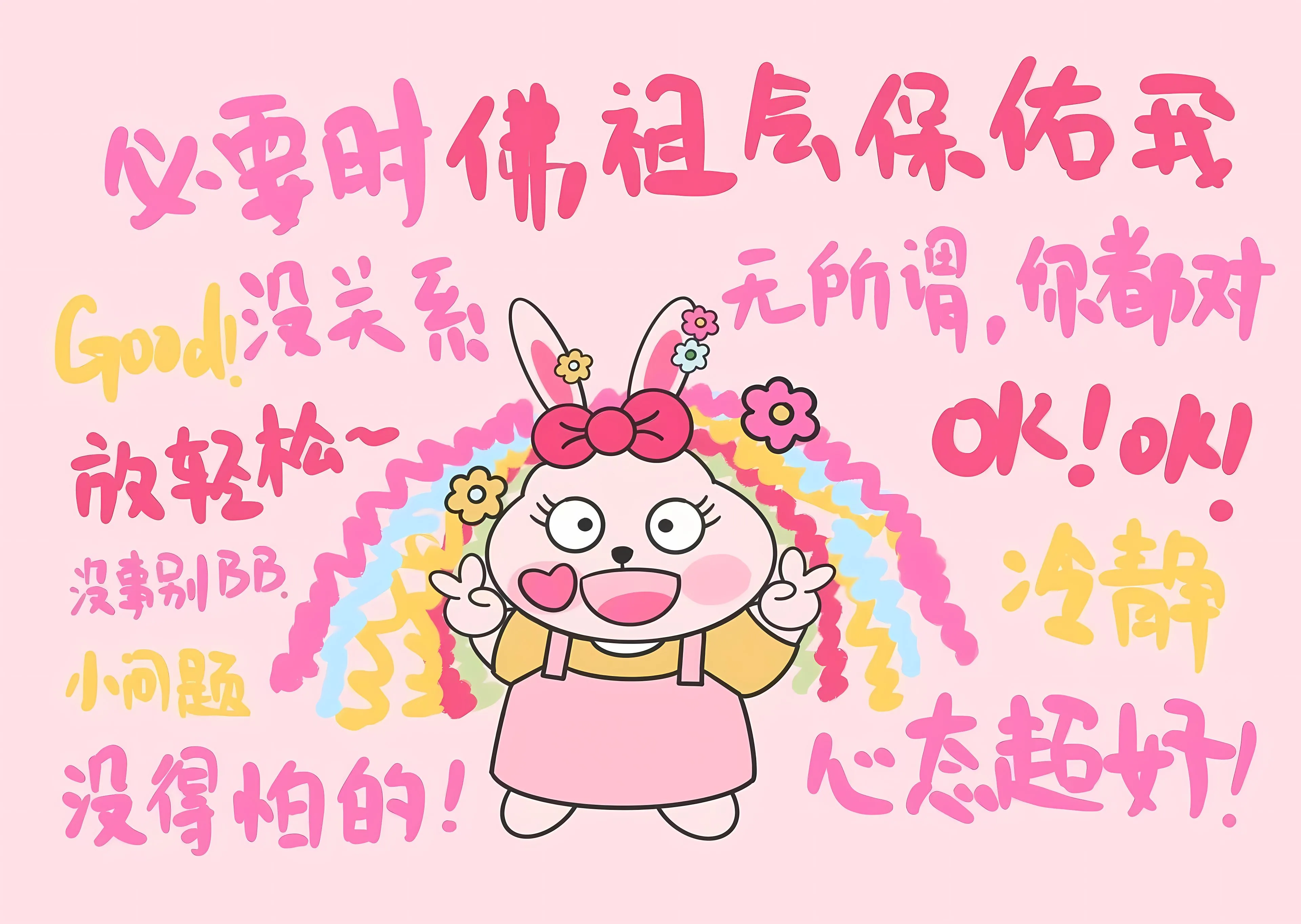 励志 打工人 文字 壁纸预览