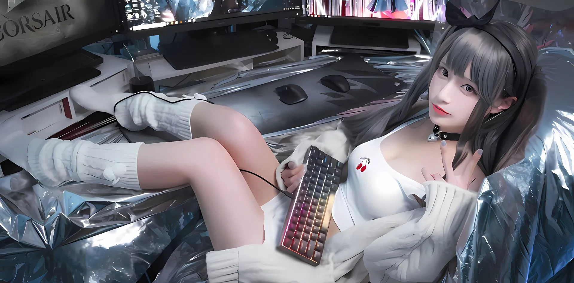 动漫 电竞少女 游戏 壁纸预览