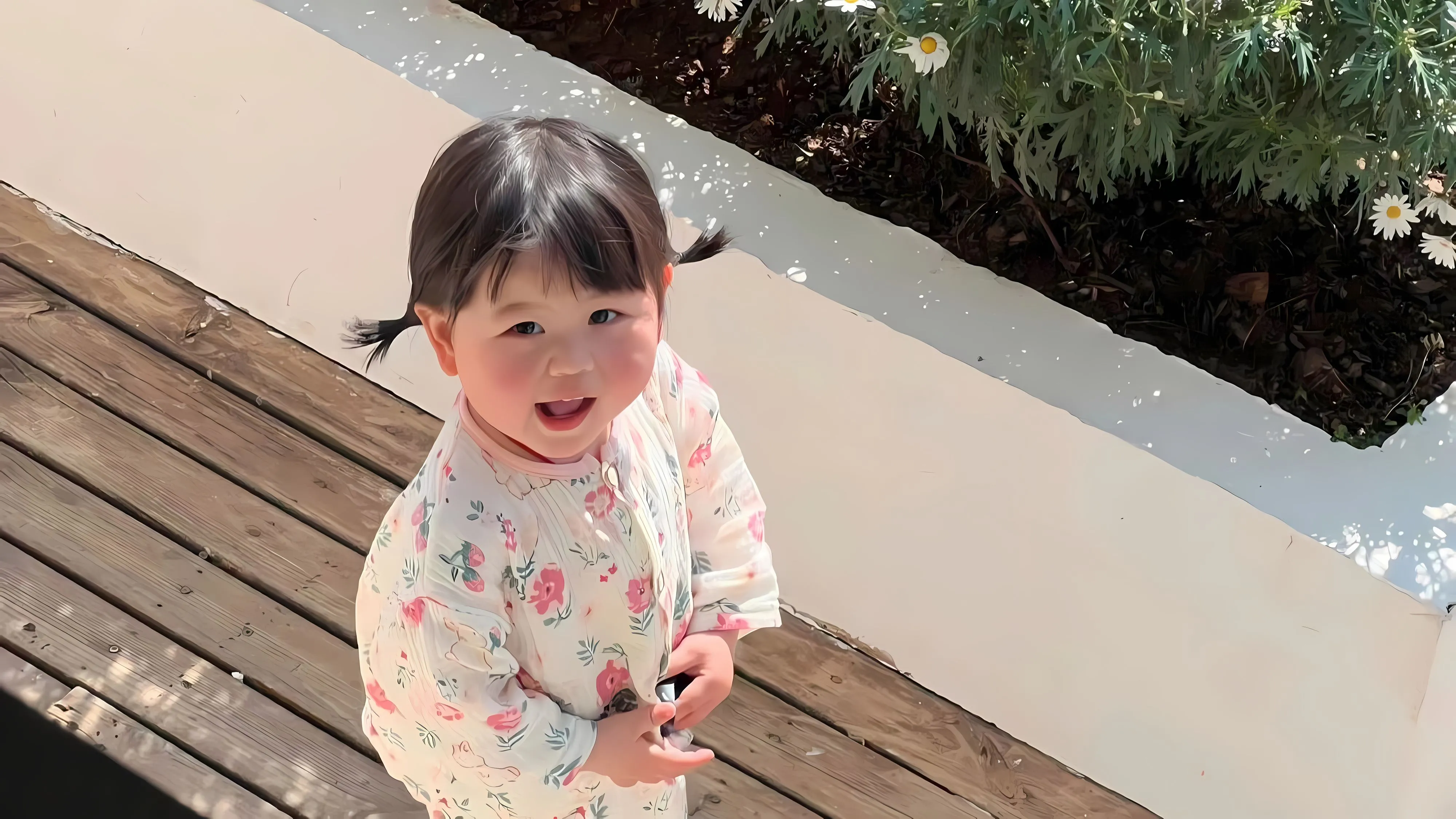 可爱 摇一摇 小孩 治愈 壁纸预览