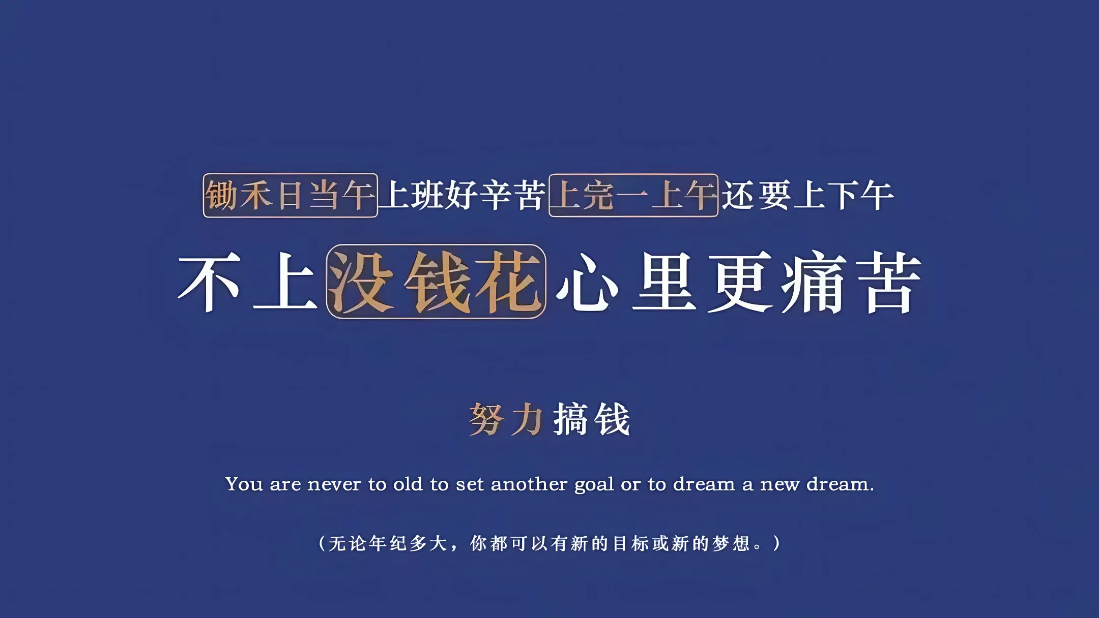 励志 打工人 文字 学习 可爱 搞怪 壁纸预览