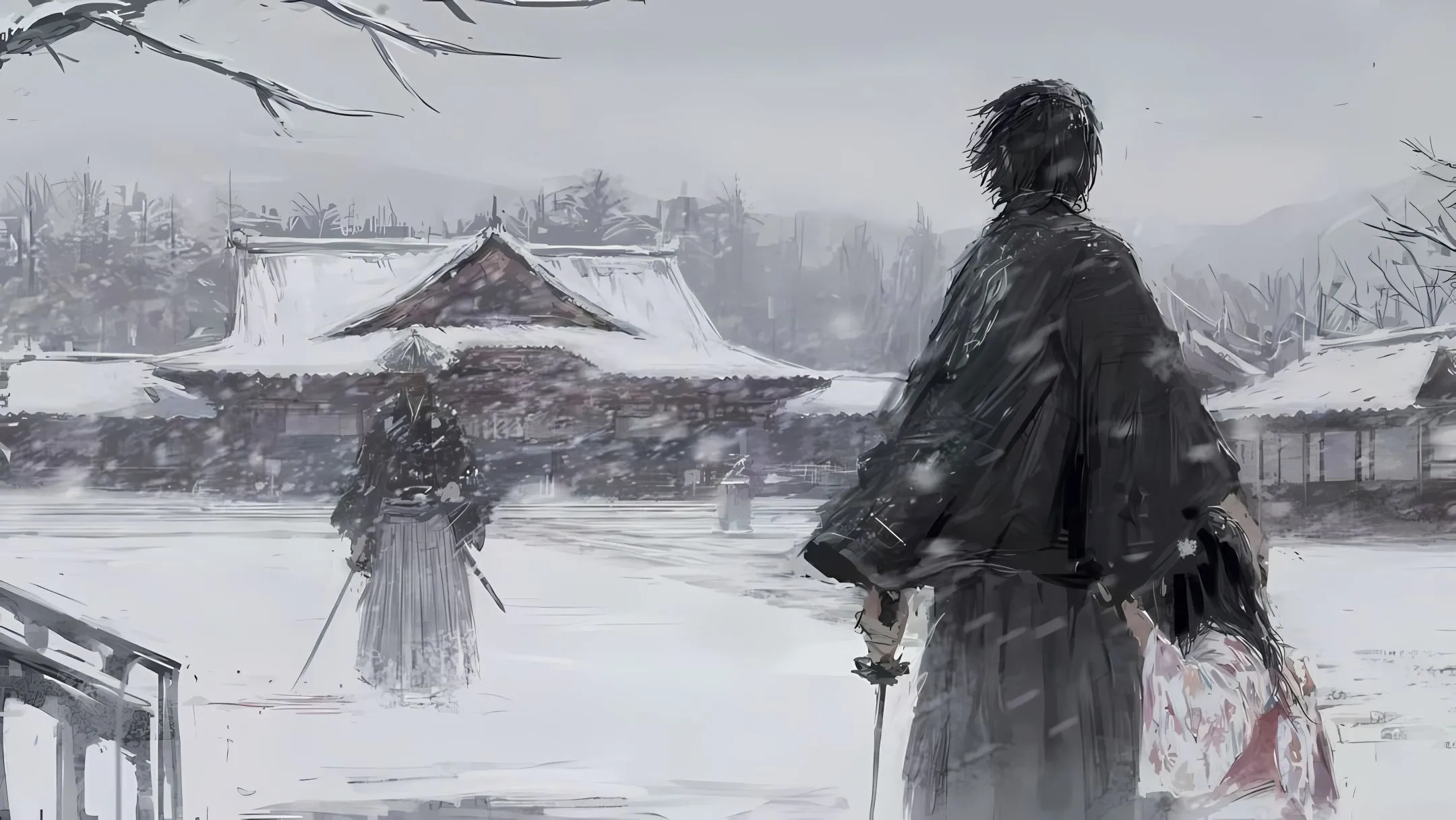 插画 古风 ins风 壁纸预览