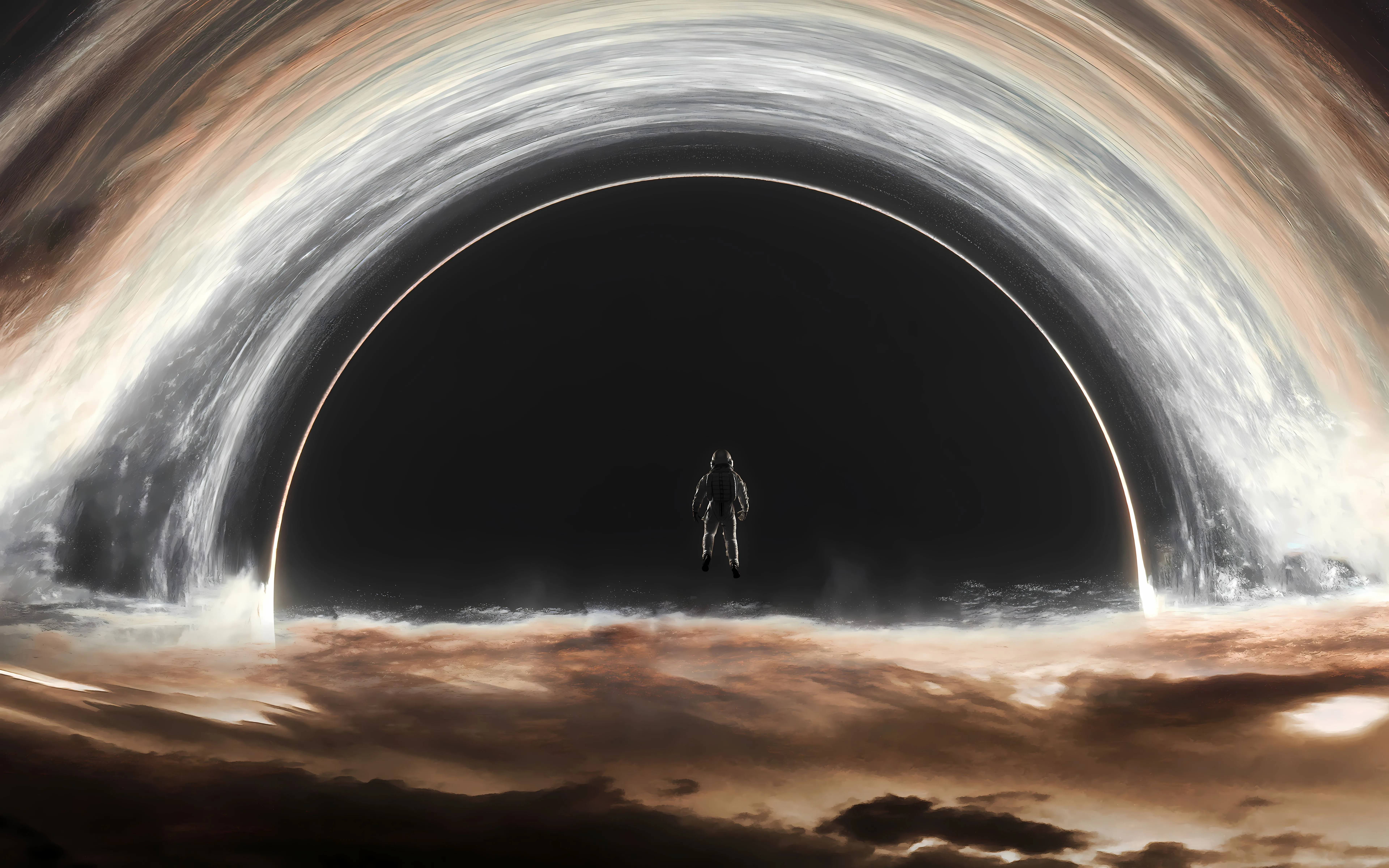 插画 宇宙 太空人 壁纸预览