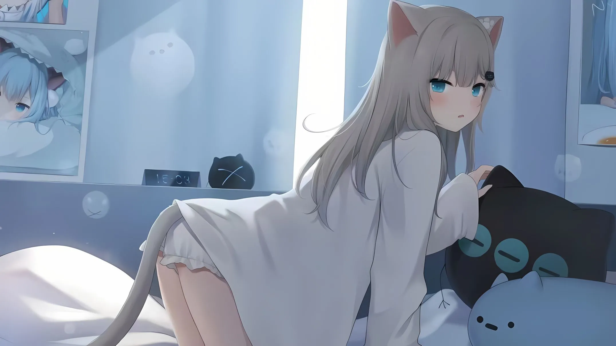 动漫 可爱 动漫少女 搞怪 壁纸预览