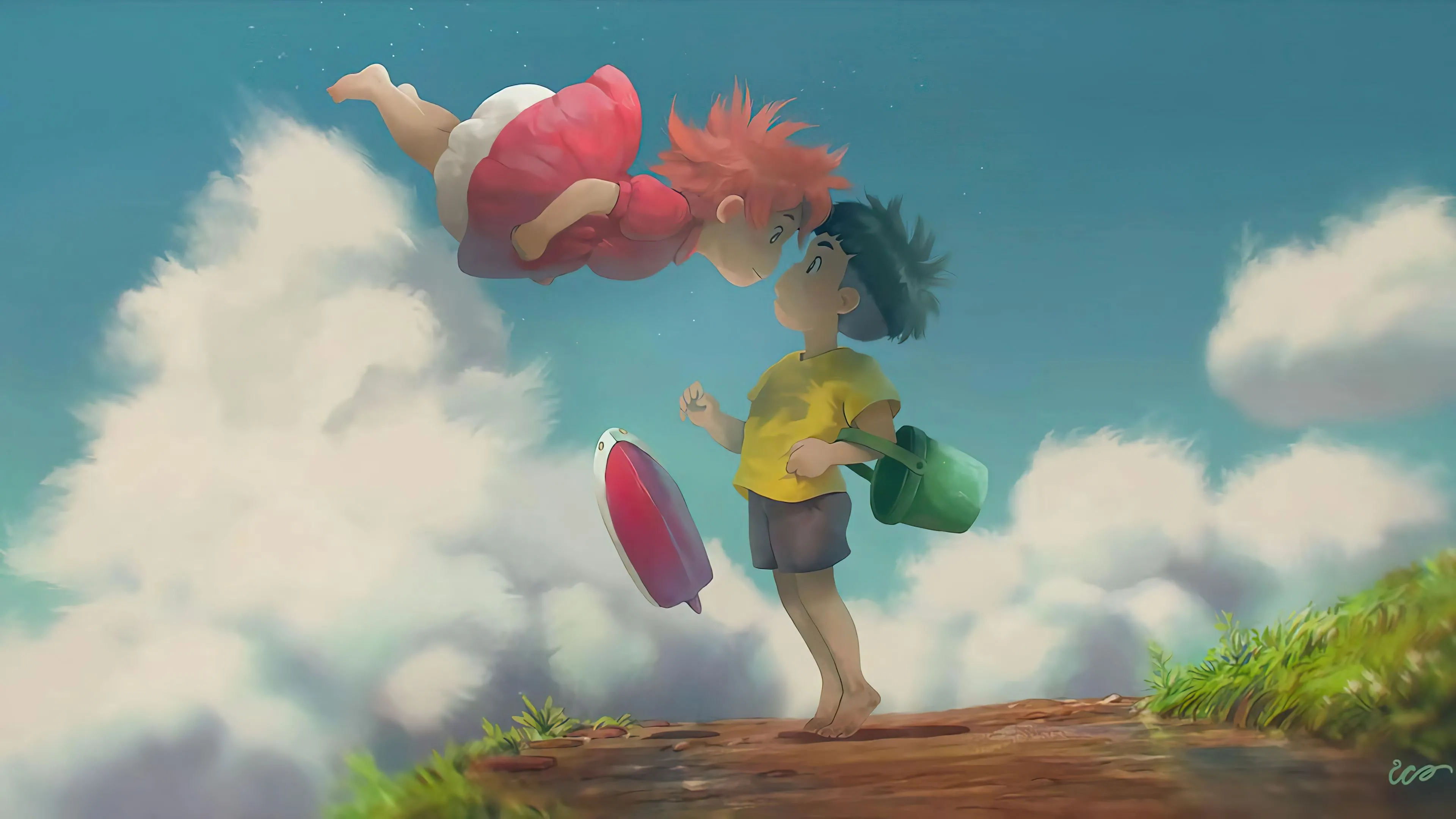 动漫 悬崖上的金鱼公主 壁纸预览