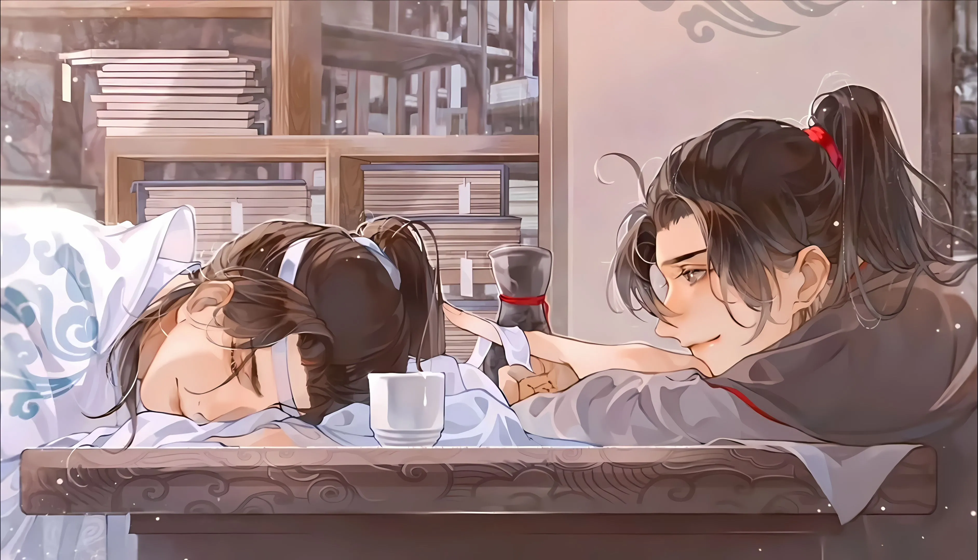 动漫 魔道祖师 魏无羡蓝忘机 壁纸预览