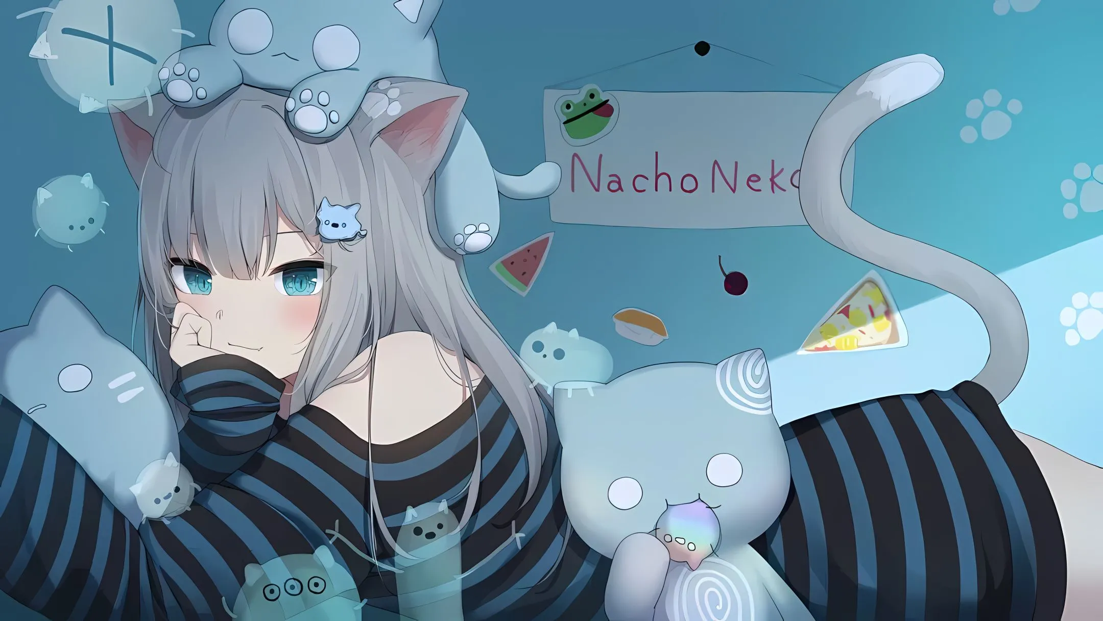 动漫 猫羽雫 美女 壁纸预览