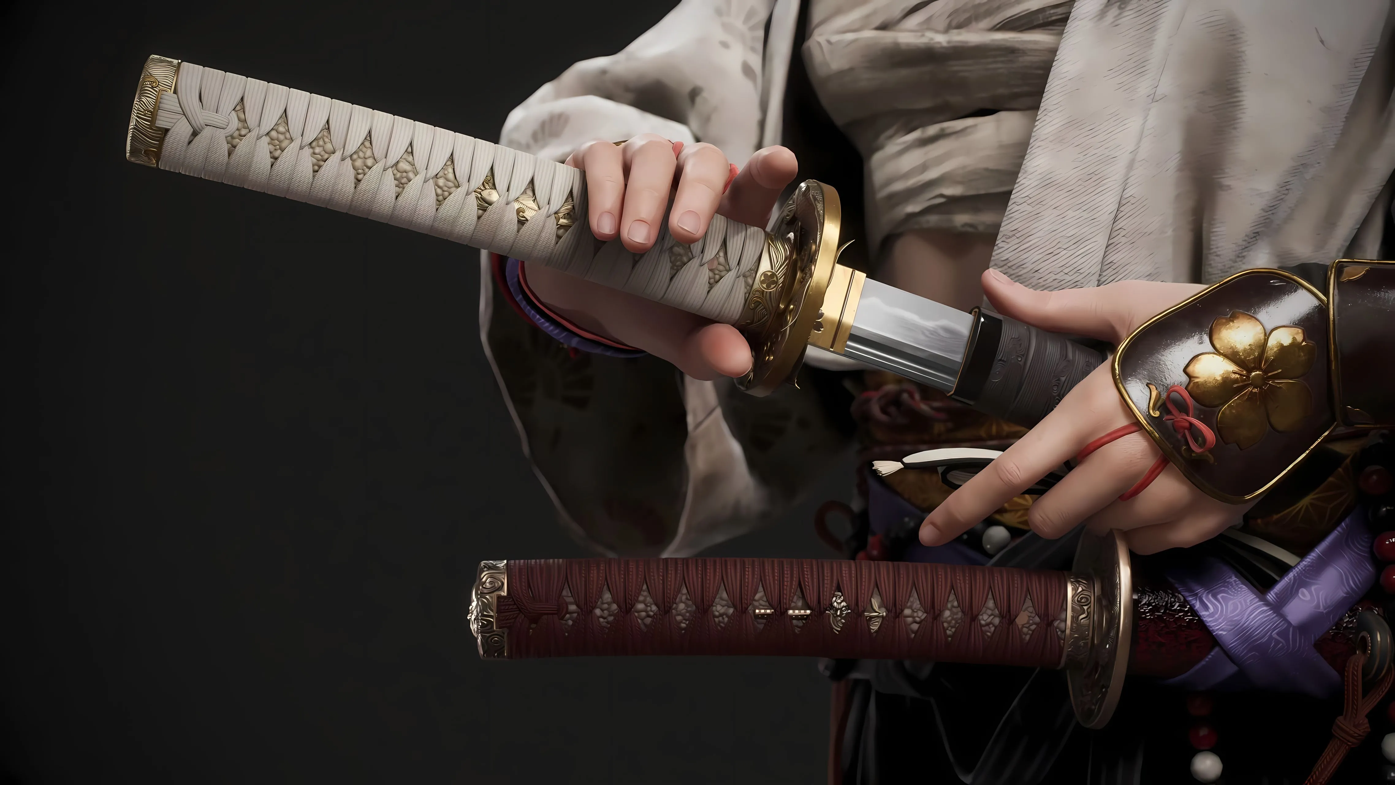 动漫 女武士 酷 壁纸预览