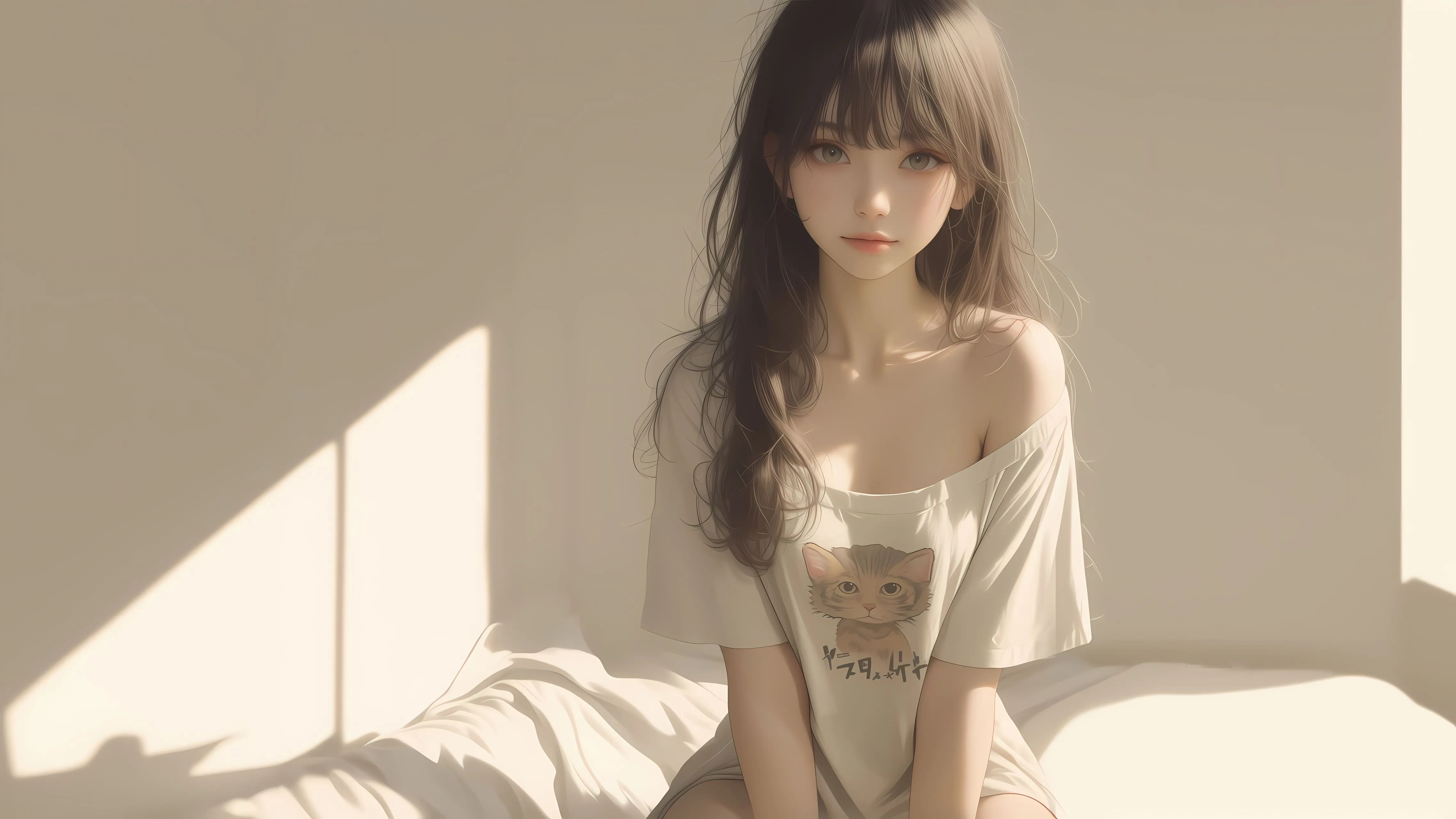 美女 二次元 小女孩 清纯少女 壁纸预览