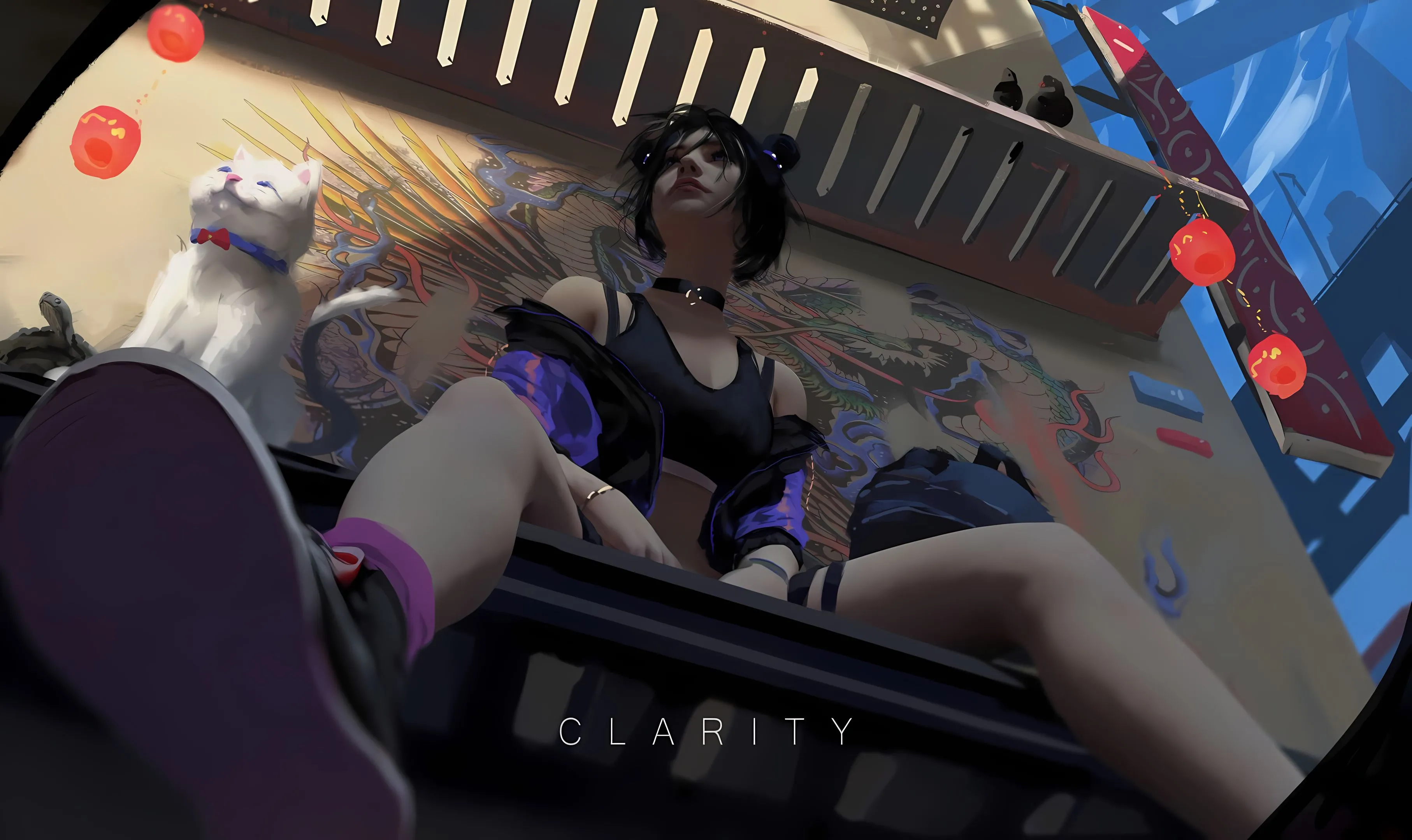 插画 厚涂 CLARITY 壁纸预览