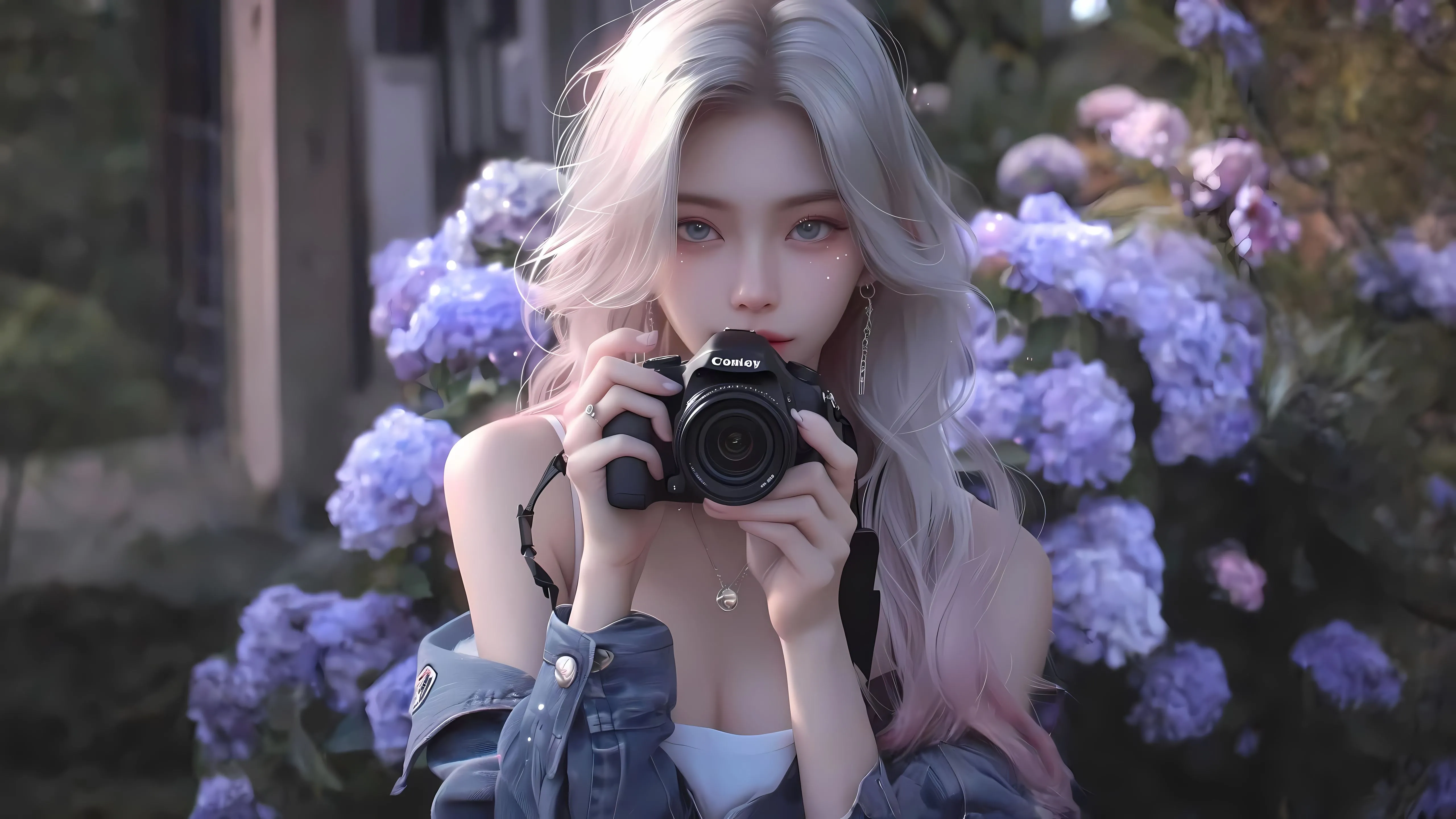 动漫 美女 AI 壁纸预览